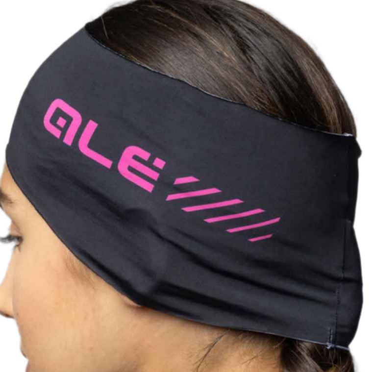 Ale Clothing Fondo Earband Black / Pink - FREE UK Shipping, FREE 365 Day Returns | Moto Central