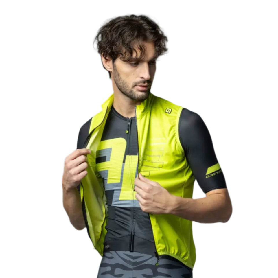 Ale Clothing Sauvage PR-E Vest Yellow - FREE UK Shipping, FREE 365 Day Returns | Moto Central