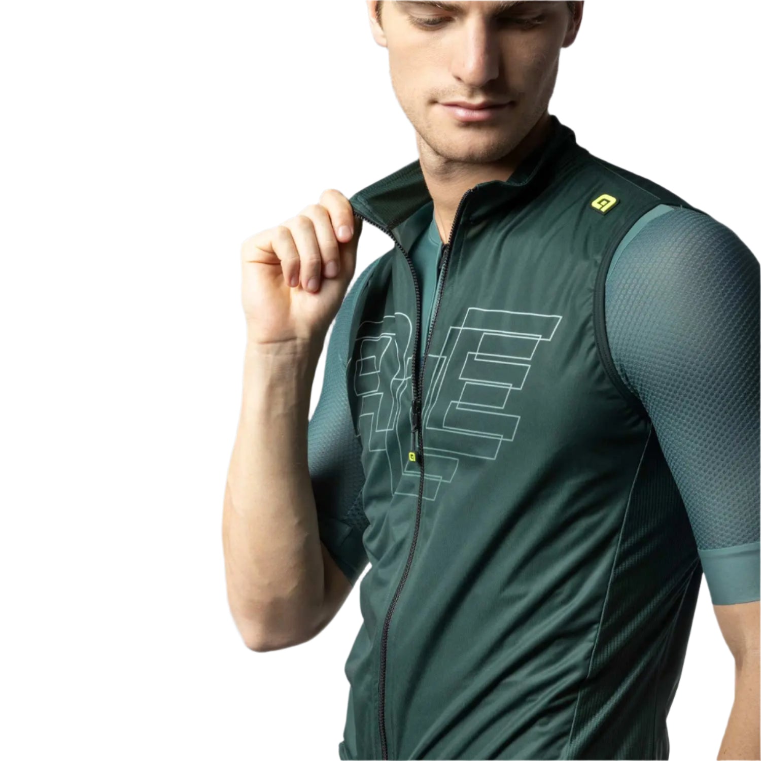 Ale Clothing Sauvage PR-E Vest Green - FREE UK Shipping, FREE 365 Day Returns | Moto Central