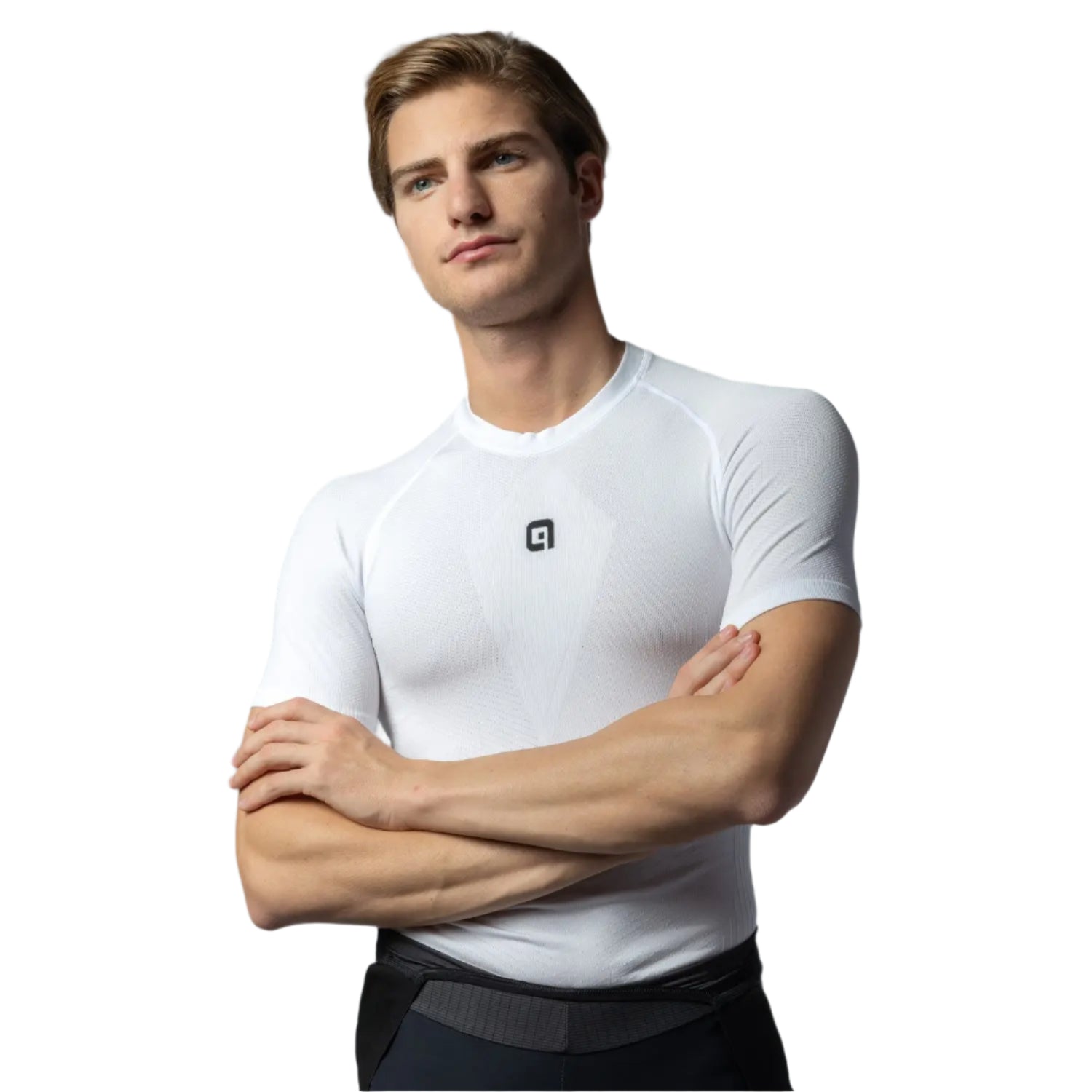 Ale Clothing S1 Spring Intimo Short Sleeves Base Layer White - FREE UK Shipping, FREE 365 Day Returns | Moto Central