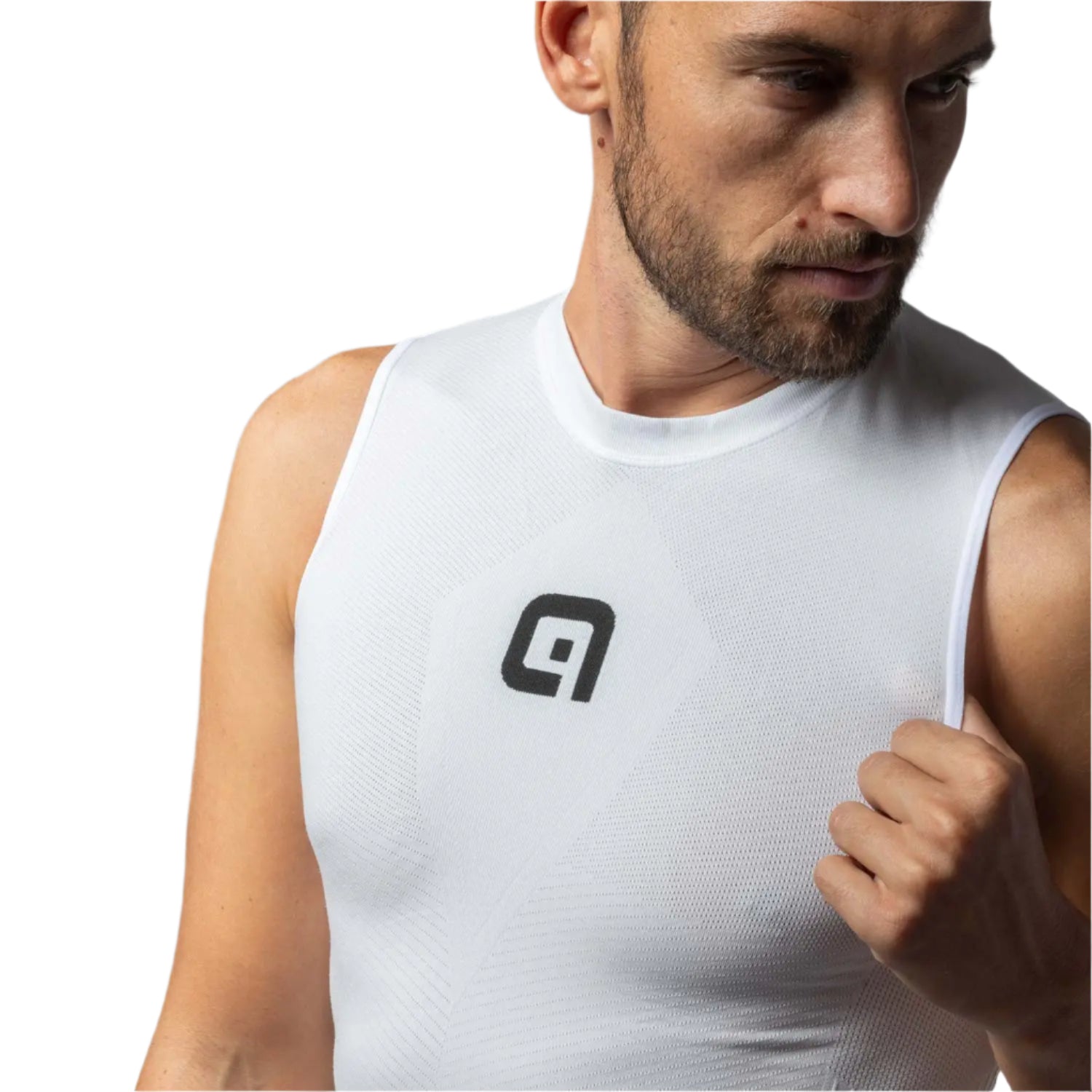 Ale Clothing S1 Spring Intimo Sleeveless Base Layer White - FREE UK Shipping, FREE 365 Day Returns | Moto Central