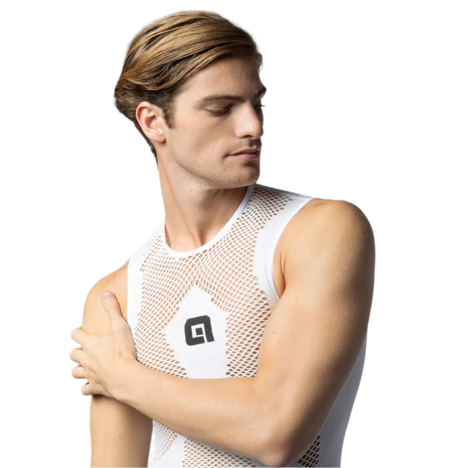 Ale Clothing S1 Summer Intimo Sleeveless Base Layer White - FREE UK Shipping, FREE 365 Day Returns | Moto Central