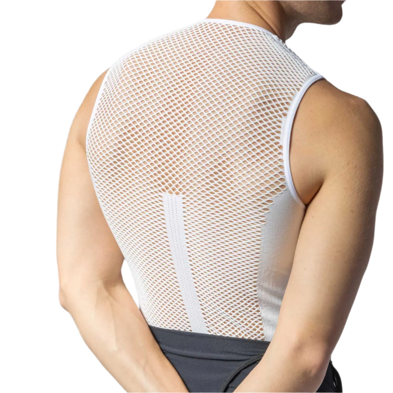 Ale Clothing S1 Summer Intimo Sleeveless Base Layer White - FREE UK Shipping, FREE 365 Day Returns | Moto Central