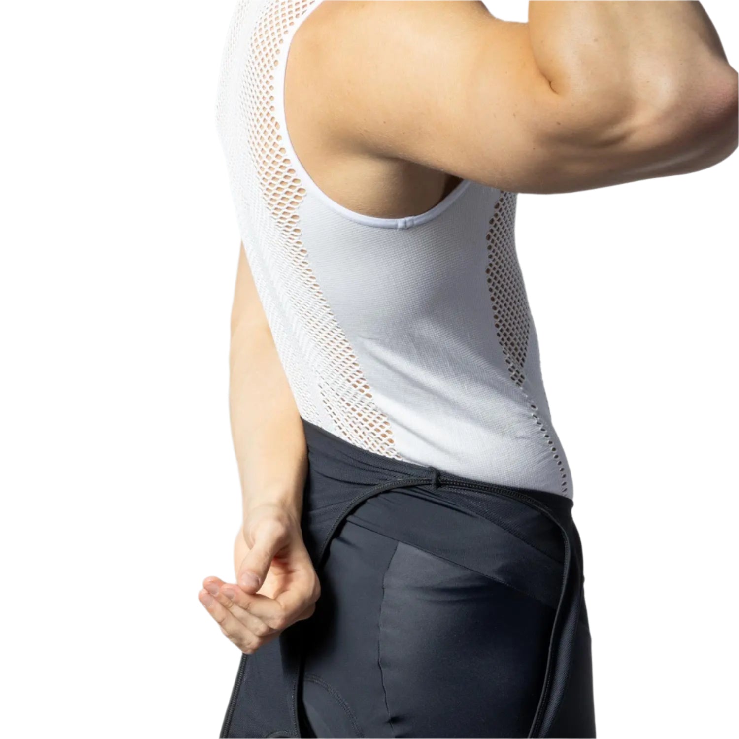 Ale Clothing S1 Summer Intimo Sleeveless Base Layer White - FREE UK Shipping, FREE 365 Day Returns | Moto Central