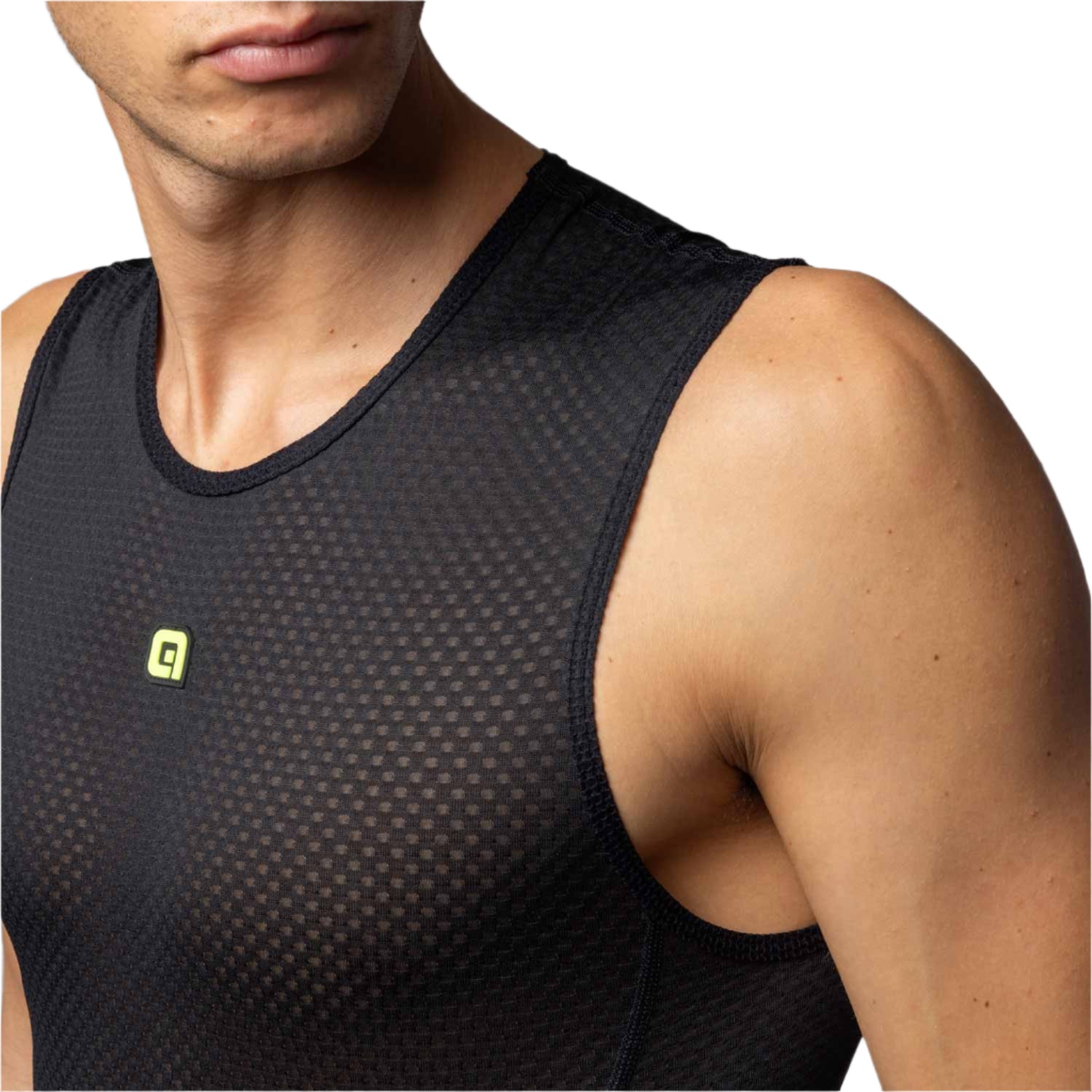 Ale Clothing Velo Active Intimo Sleeveless Base Layer Black - FREE UK Shipping, FREE 365 Day Returns | Moto Central