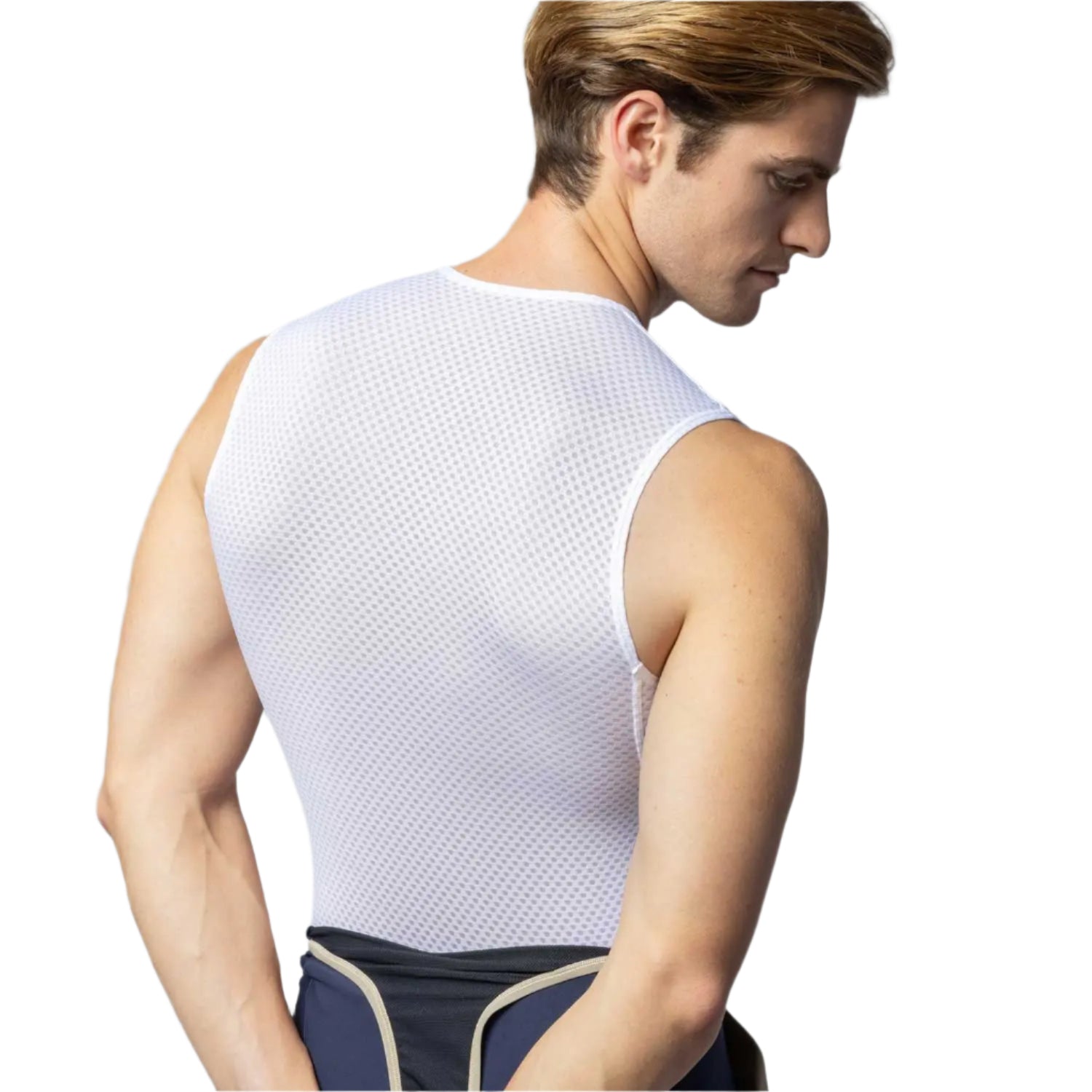 Ale Clothing Velo Active Intimo Sleeveless Base Layer White - FREE UK Shipping, FREE 365 Day Returns | Moto Central