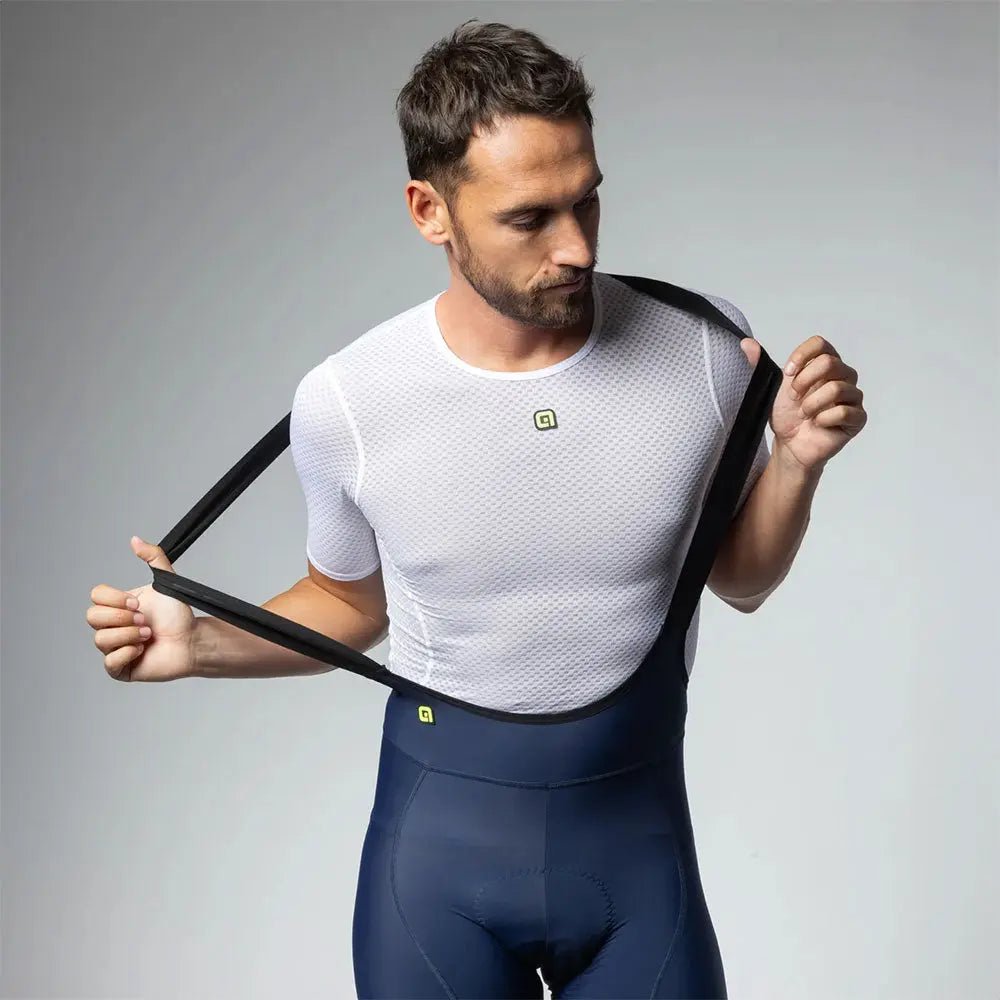 Ale Clothing Velo Active Intimo Short Sleeves Base Layer White - FREE UK Shipping, FREE 365 Day Returns | Moto Central