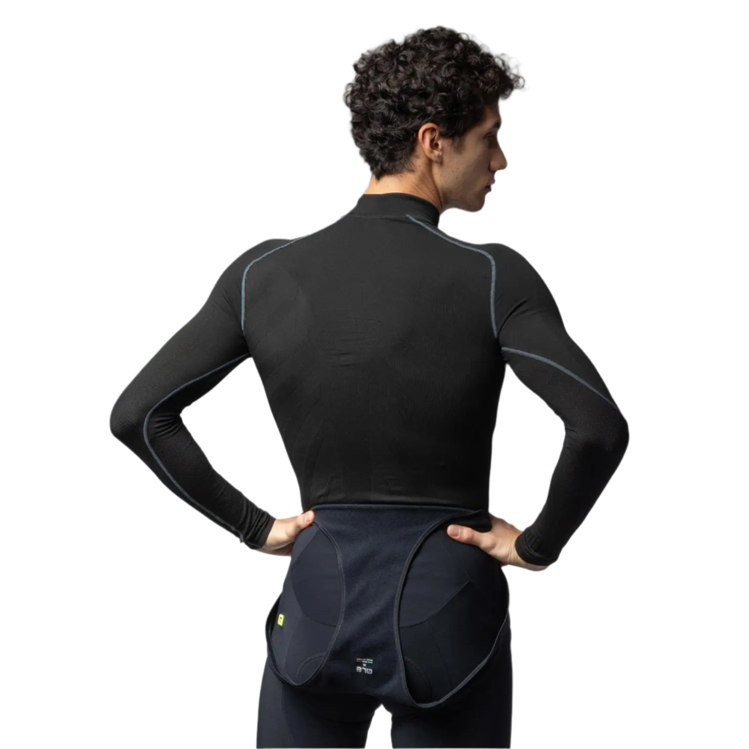 Ale Clothing Seamless S1 Carbon Baselayer Black - FREE UK Shipping, FREE 365 Day Returns | Moto Central