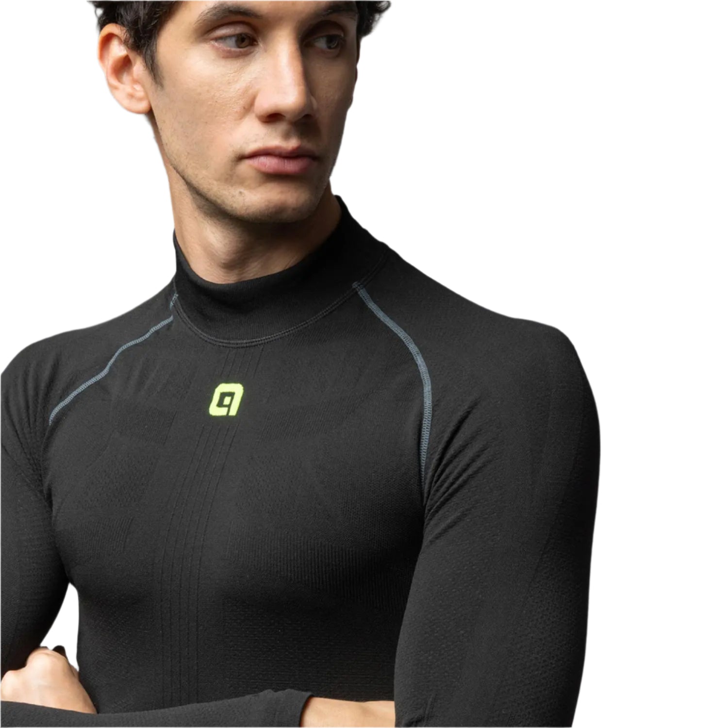 Ale Clothing Seamless S1 Carbon Baselayer Black - FREE UK Shipping, FREE 365 Day Returns | Moto Central