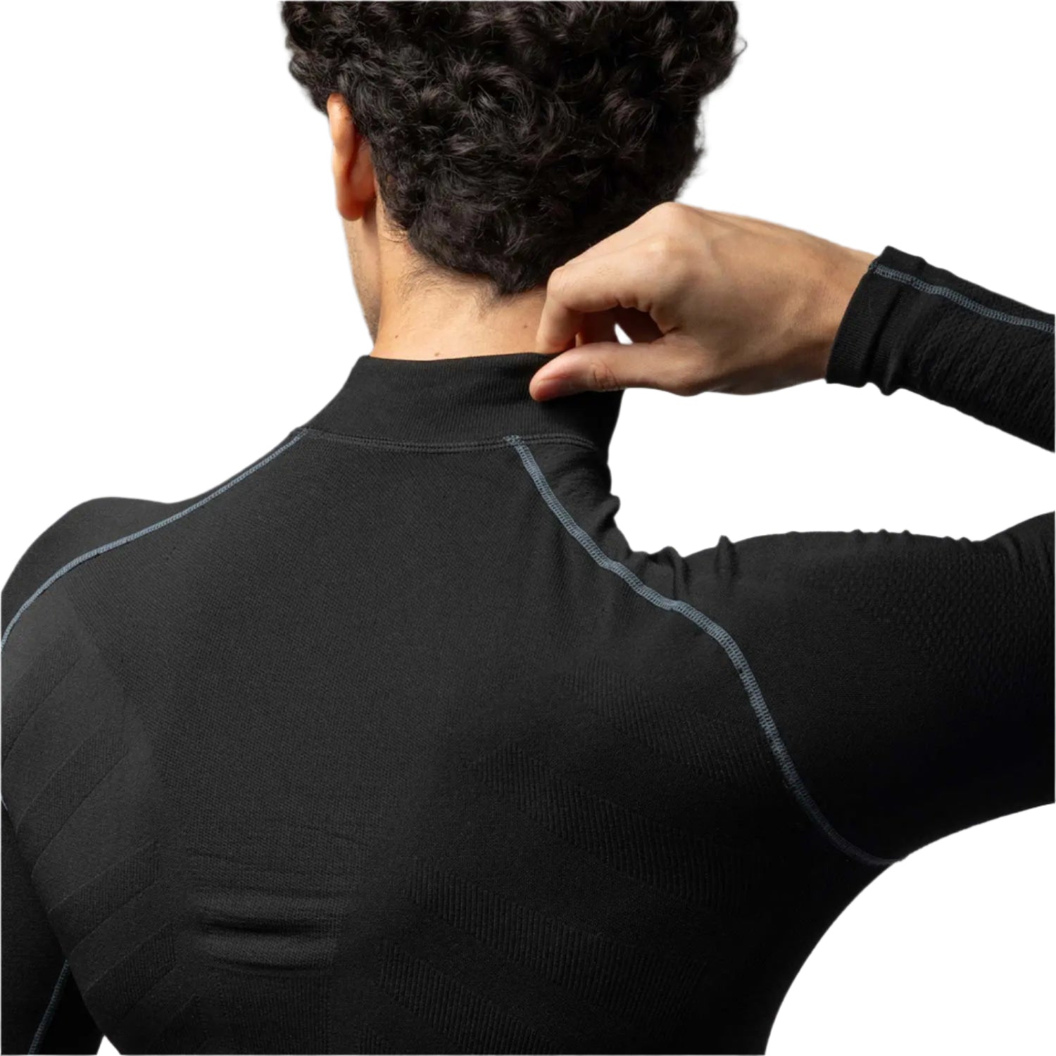 Ale Clothing Seamless S1 Carbon Baselayer Black - FREE UK Shipping, FREE 365 Day Returns | Moto Central