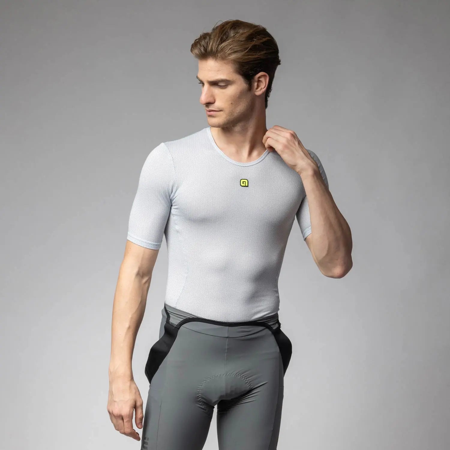 Ale Clothing Steam Intimo Short Sleeves Base Layer Grey - FREE UK Shipping, FREE 365 Day Returns | Moto Central