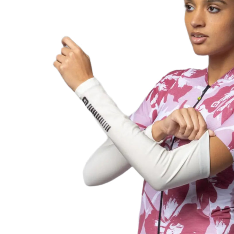 Ale Clothing Sunselect Summer Sleeves White / Black - FREE UK Shipping, FREE 365 Day Returns | Moto Central