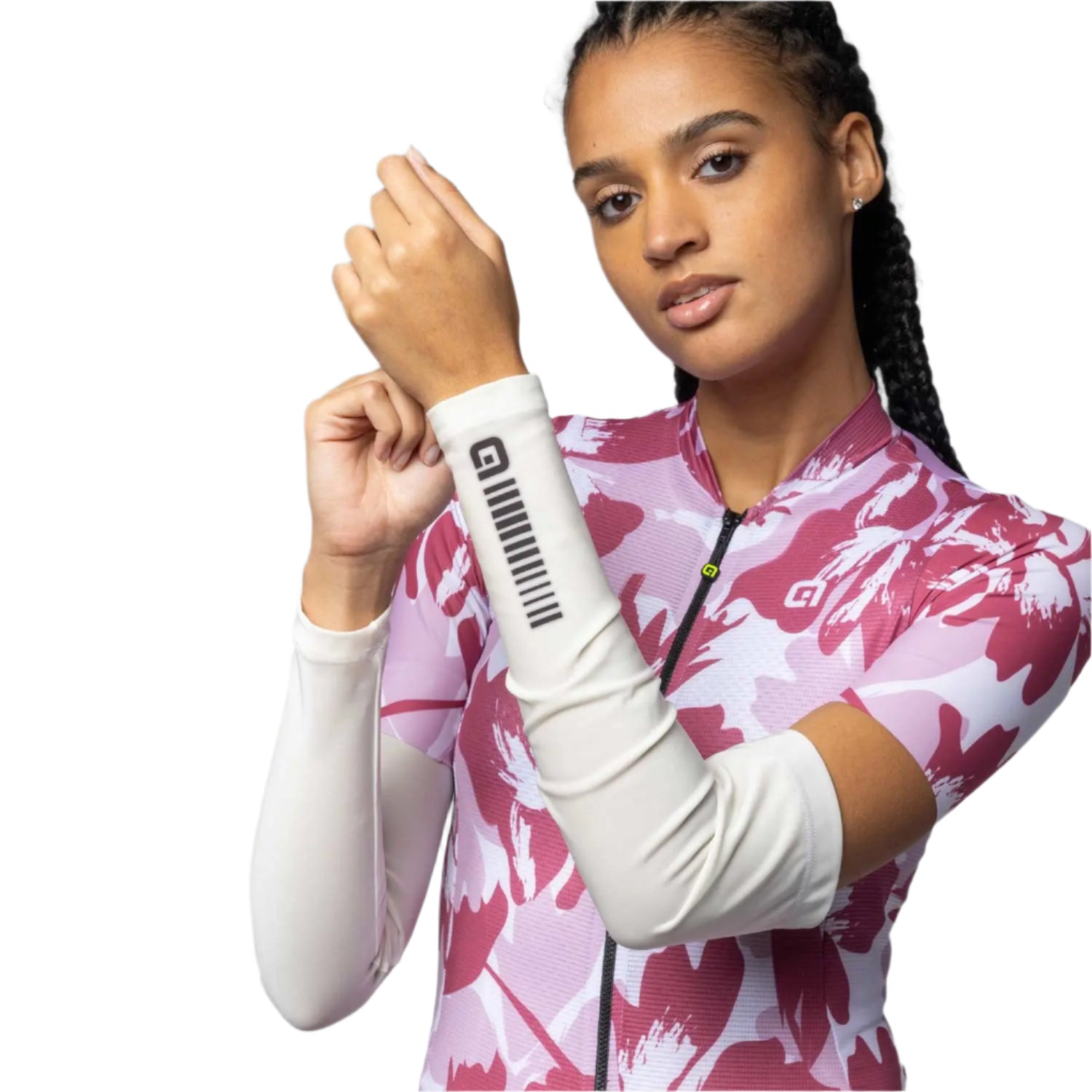 Ale Clothing Sunselect Summer Sleeves White / Black - FREE UK Shipping, FREE 365 Day Returns | Moto Central