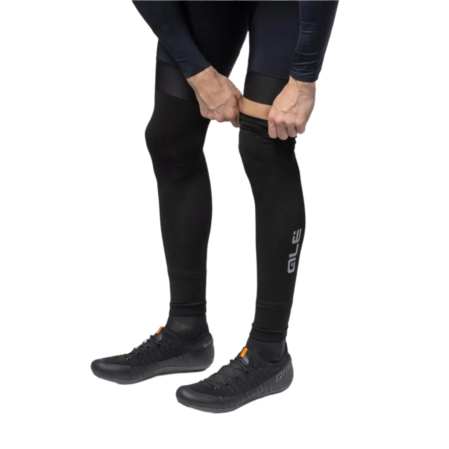 Ale Clothing Seamless Leg Warmers Black - FREE UK Shipping, FREE 365 Day Returns | Moto Central
