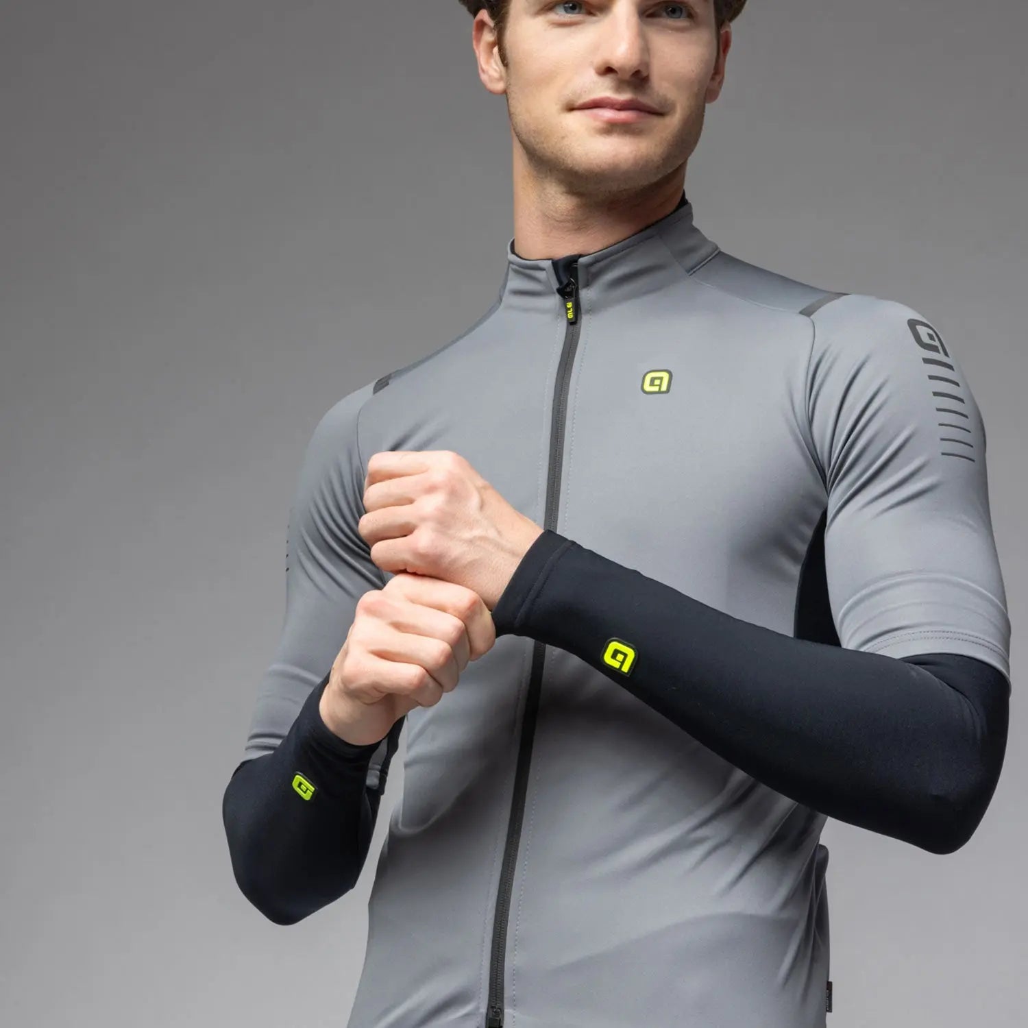 Ale Clothing Termico Arm Warmers Black - FREE UK Shipping, FREE 365 Day Returns | Moto Central