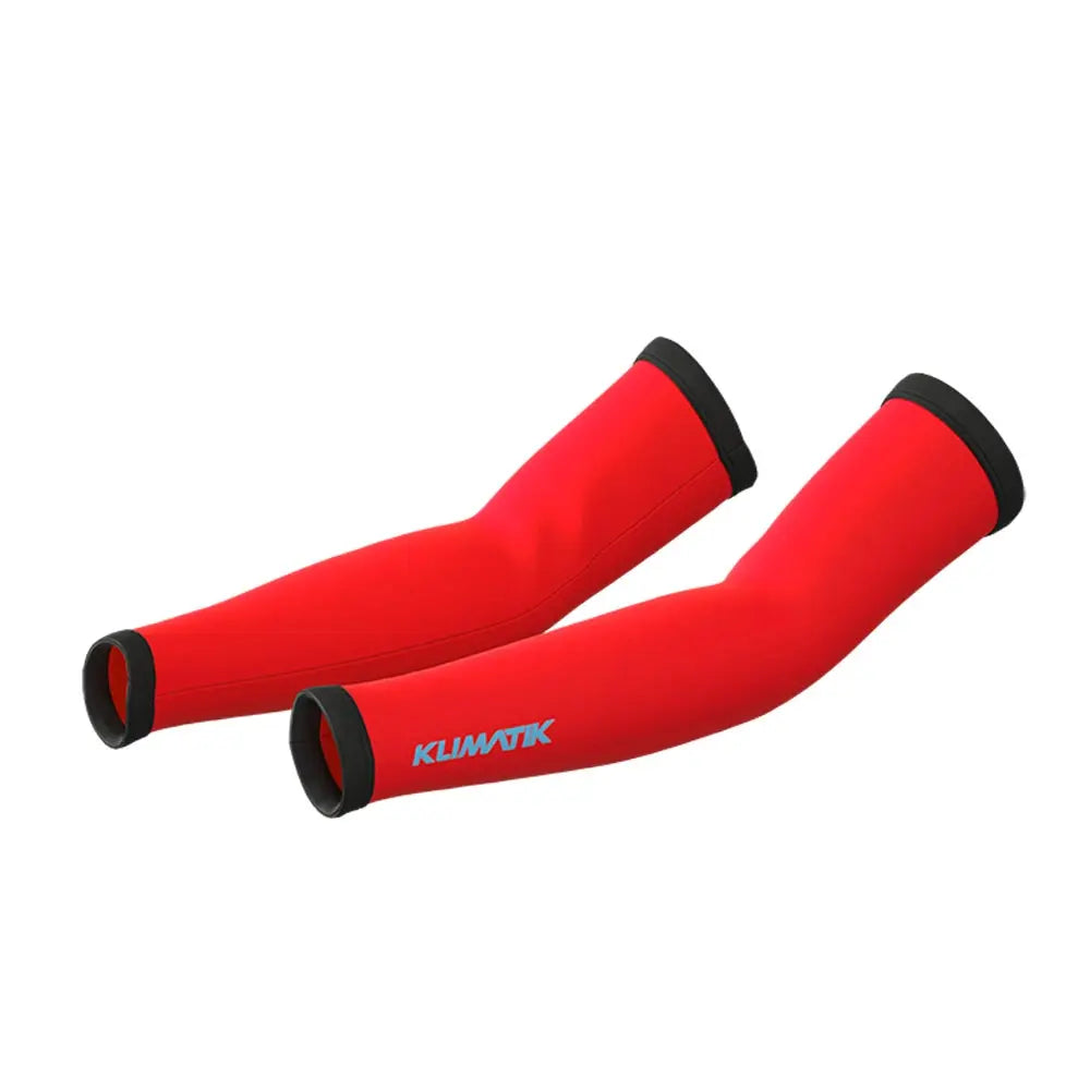 Ale Clothing K-Atmo Klimatik Arm Warmers Red - FREE UK Shipping, FREE 365 Day Returns | Moto Central