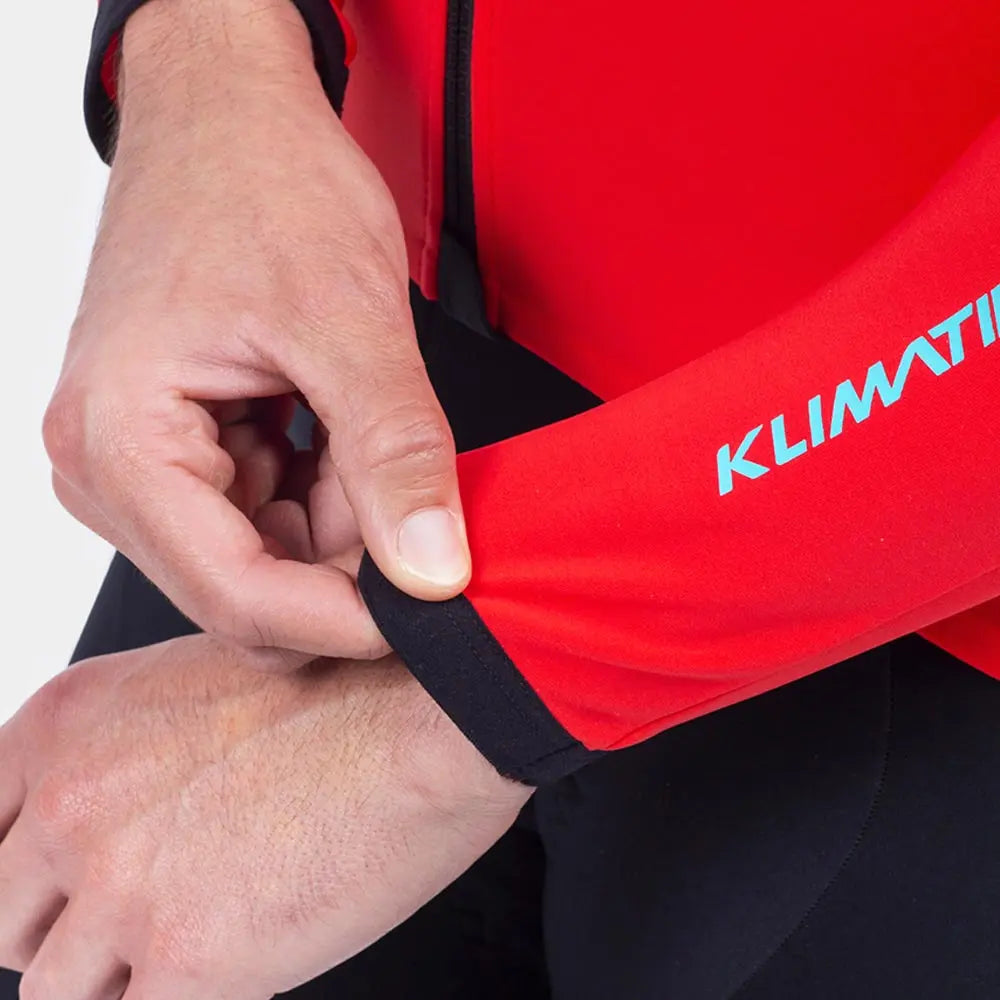 Ale Clothing K-Atmo Klimatik Arm Warmers Red - FREE UK Shipping, FREE 365 Day Returns | Moto Central