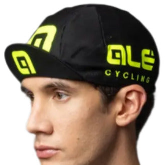 Ale Clothing Cotton Summer Cap Black / Yellow - FREE UK Shipping, FREE 365 Day Returns | Moto Central