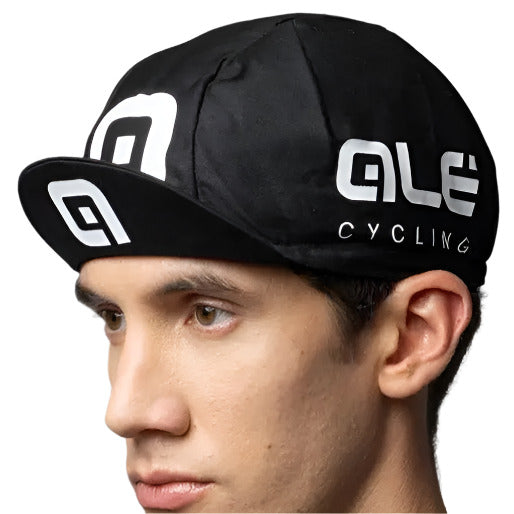 Ale Clothing Cotton Summer Cap Black / White - FREE UK Shipping, FREE 365 Day Returns | Moto Central