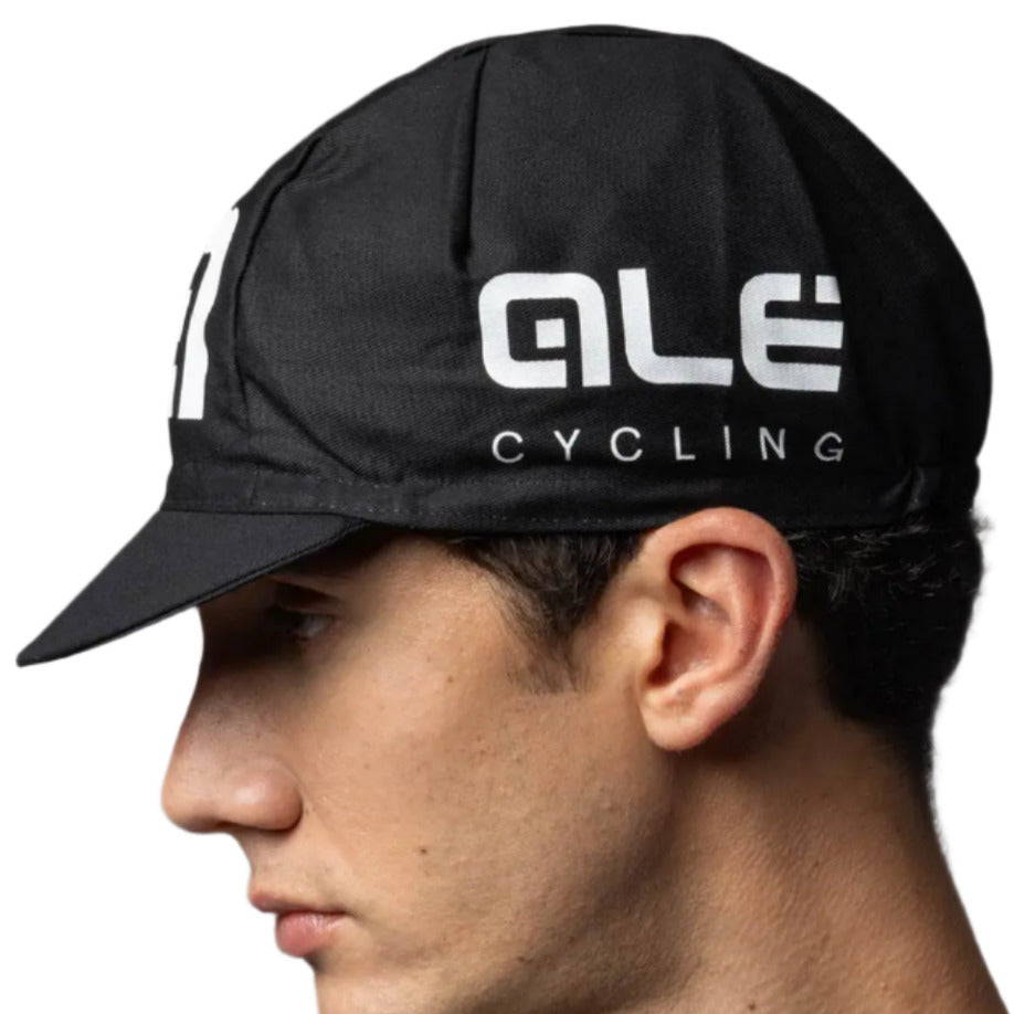 Ale Clothing Cotton Summer Cap Black / White - FREE UK Shipping, FREE 365 Day Returns | Moto Central