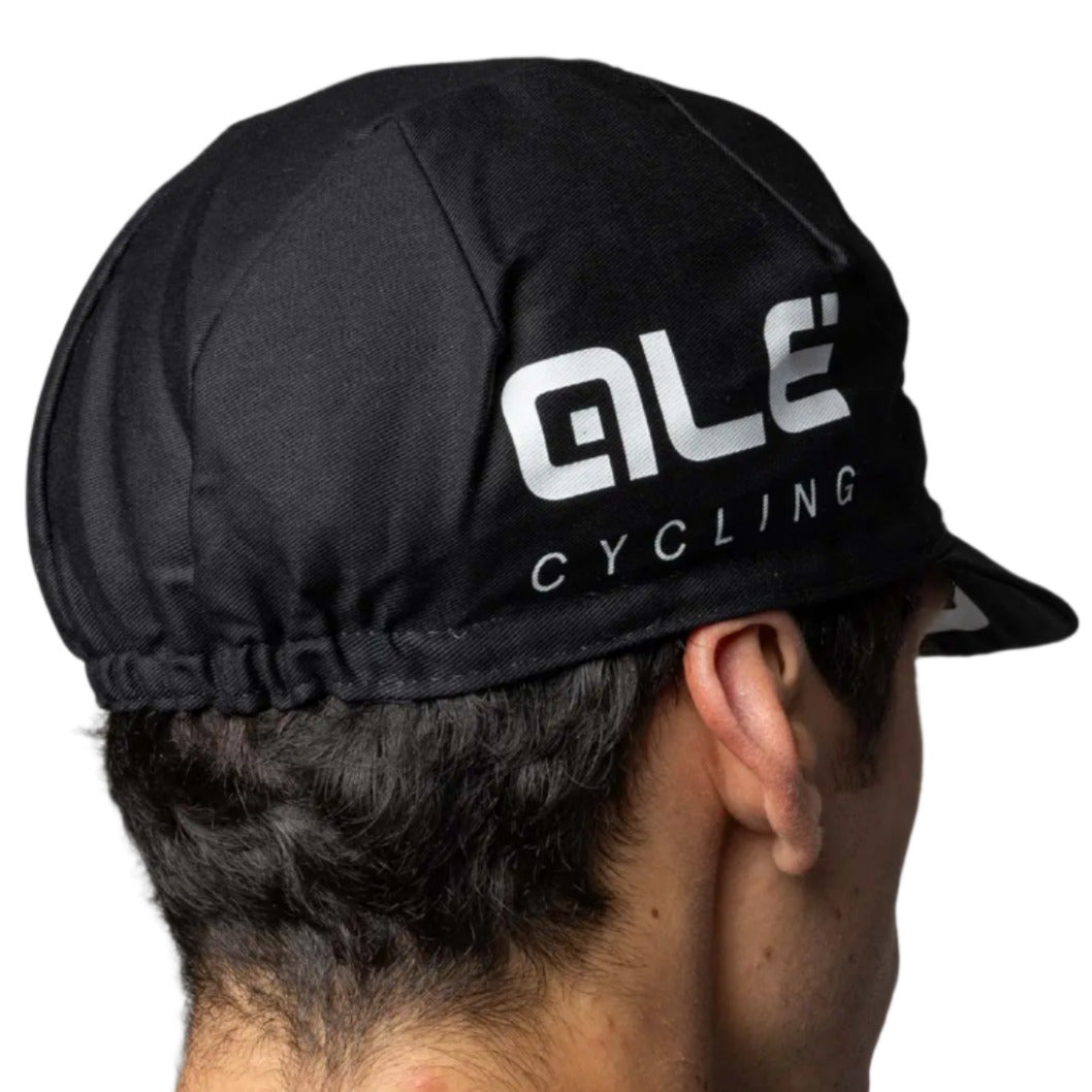 Ale Clothing Cotton Summer Cap Black / White - FREE UK Shipping, FREE 365 Day Returns | Moto Central