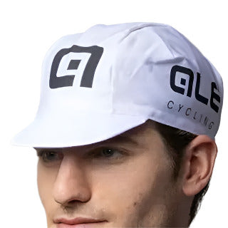 Ale Clothing Cotton Summer Cap White / Black - FREE UK Shipping, FREE 365 Day Returns | Moto Central
