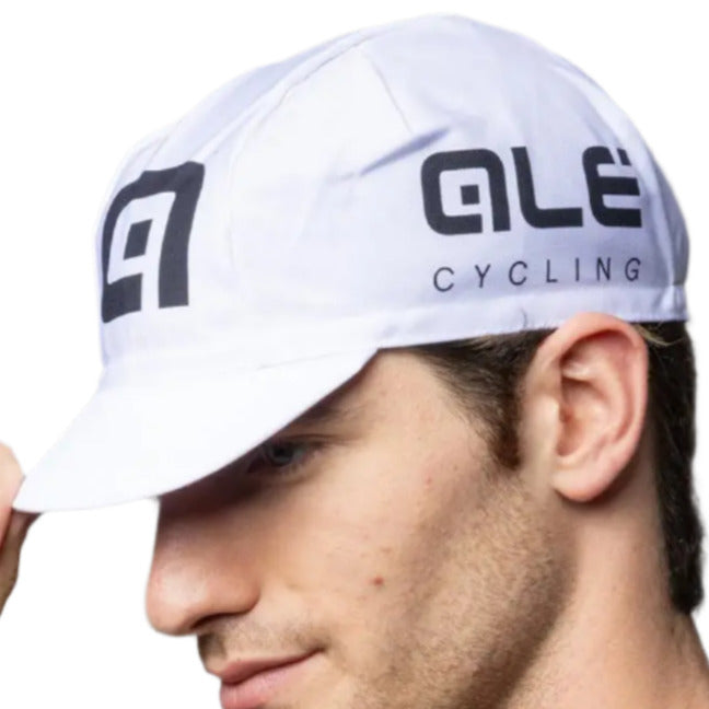 Ale Clothing Cotton Summer Cap White / Black - FREE UK Shipping, FREE 365 Day Returns | Moto Central