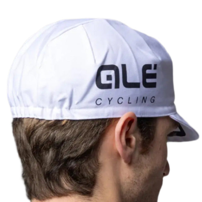 Ale Clothing Cotton Summer Cap White / Black - FREE UK Shipping, FREE 365 Day Returns | Moto Central