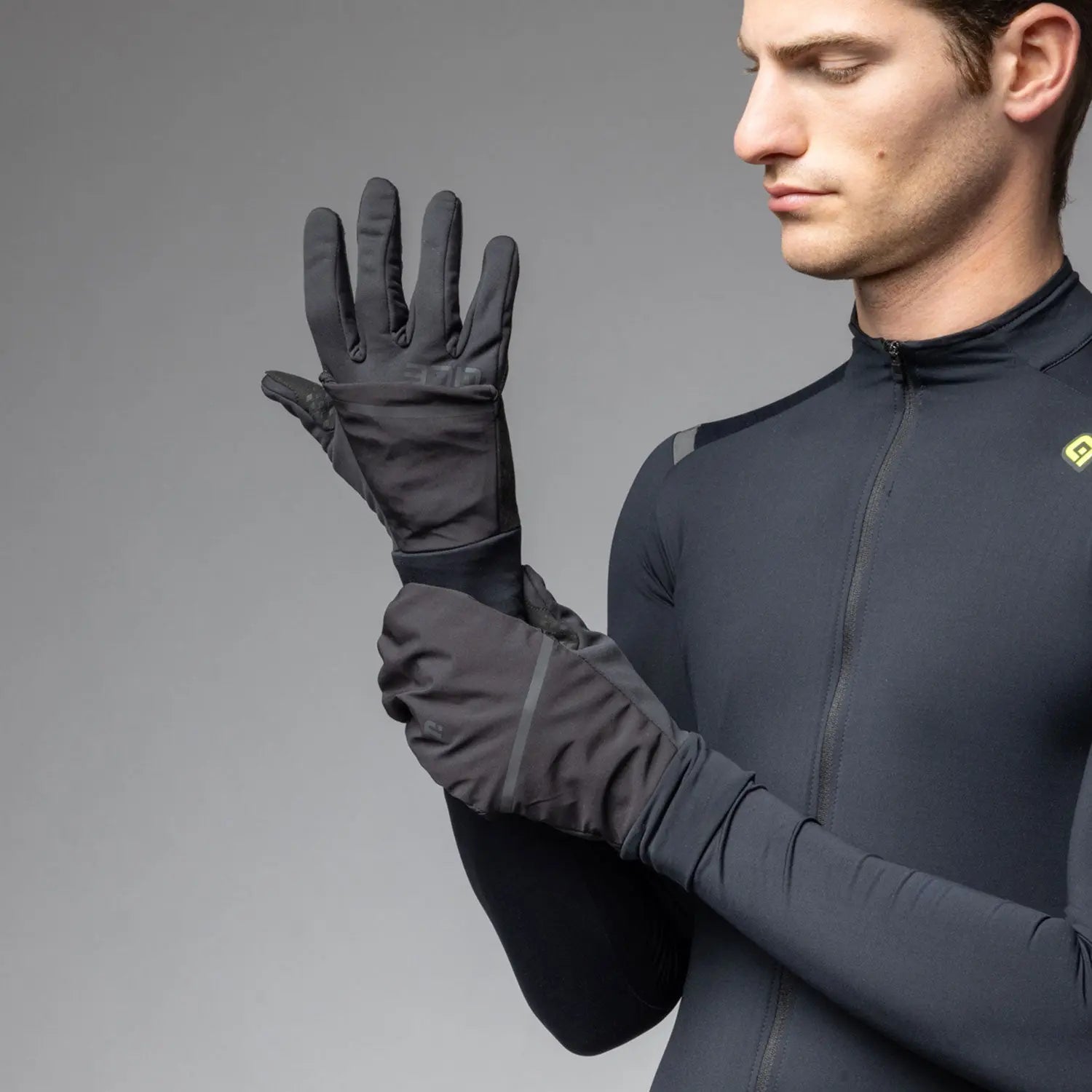 Ale Clothing Scirocco Winter Gloves Black - FREE UK Shipping, FREE 365 Day Returns | Moto Central