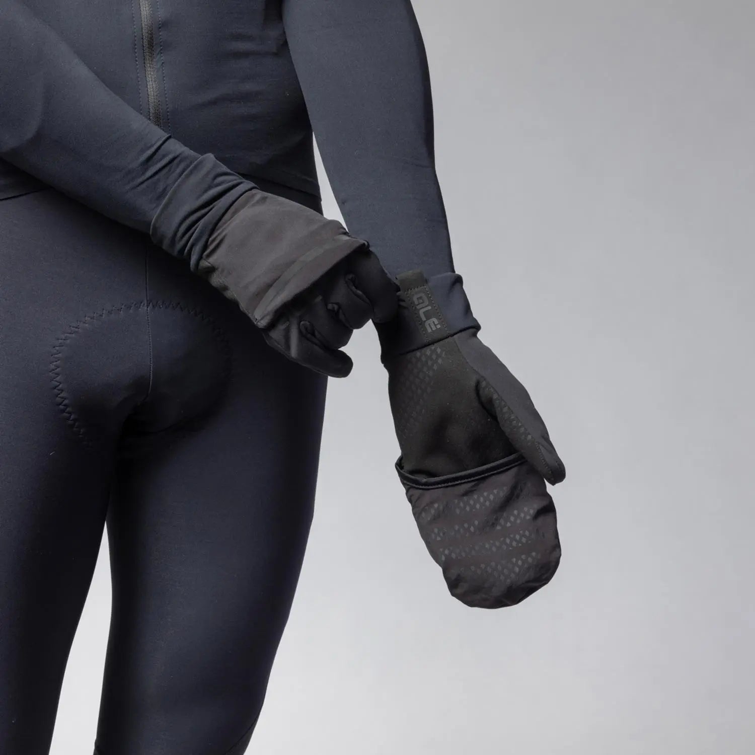 Ale Clothing Scirocco Winter Gloves Black - FREE UK Shipping, FREE 365 Day Returns | Moto Central