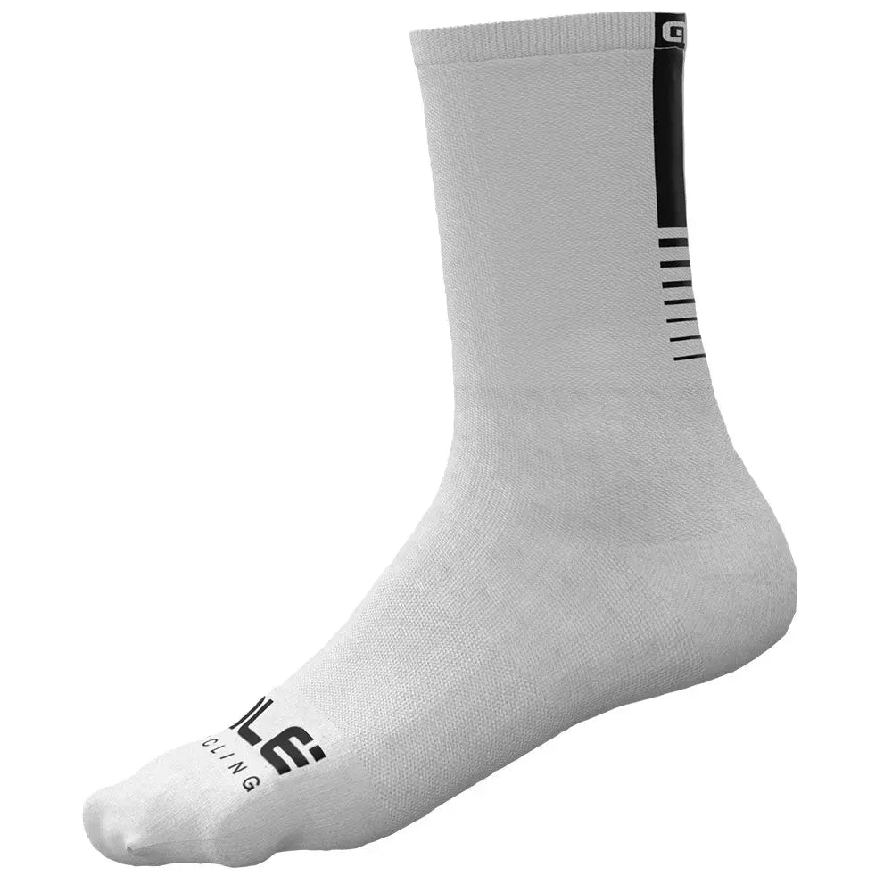 Ale Clothing Light Brrr 16 CM Socks White - FREE UK Shipping, FREE 365 Day Returns | Moto Central