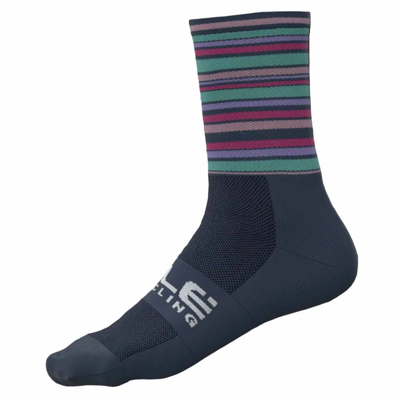 Ale Clothing Flash Q-Skin 16 CM Socks Blue - FREE UK Shipping, FREE 365 Day Returns | Moto Central