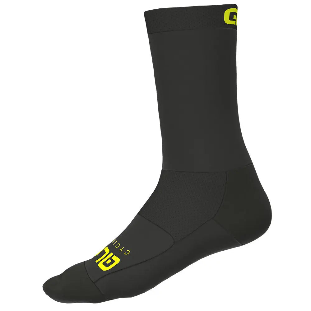 Ale Clothing Team Q-Skin 18 CM Socks Black - FREE UK Shipping, FREE 365 Day Returns | Moto Central