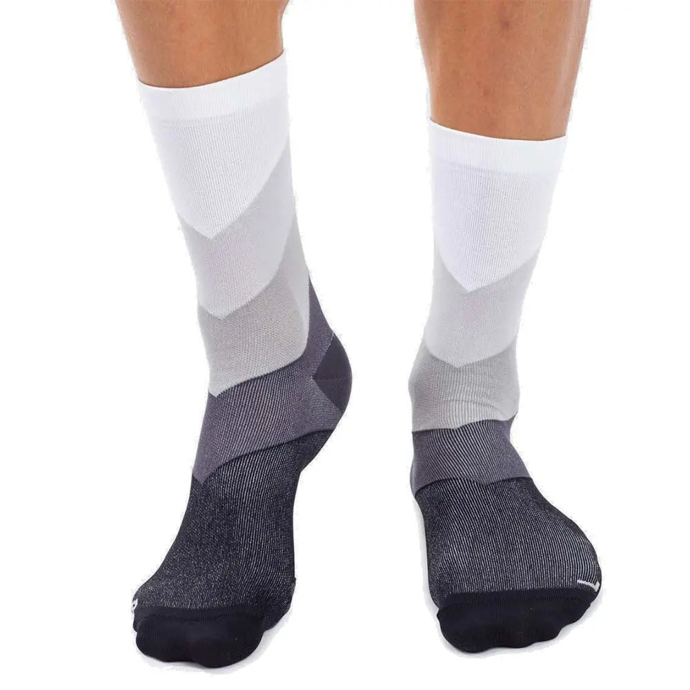 Ale Clothing Diagonal Digitopress Q-Skin 16 CM Socks Grey - FREE UK Shipping, FREE 365 Day Returns | Moto Central