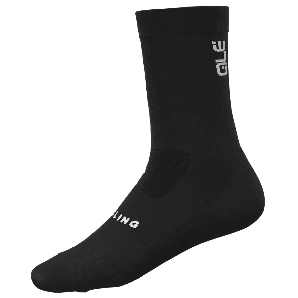 Ale Clothing Digitopress Cupron Q-Skin 16 CM Socks Black - FREE UK Shipping, FREE 365 Day Returns | Moto Central