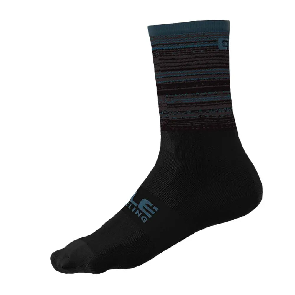 Ale Clothing Scanner Q-Skin 16 CM Socks Black / Blue - FREE UK Shipping, FREE 365 Day Returns | Moto Central
