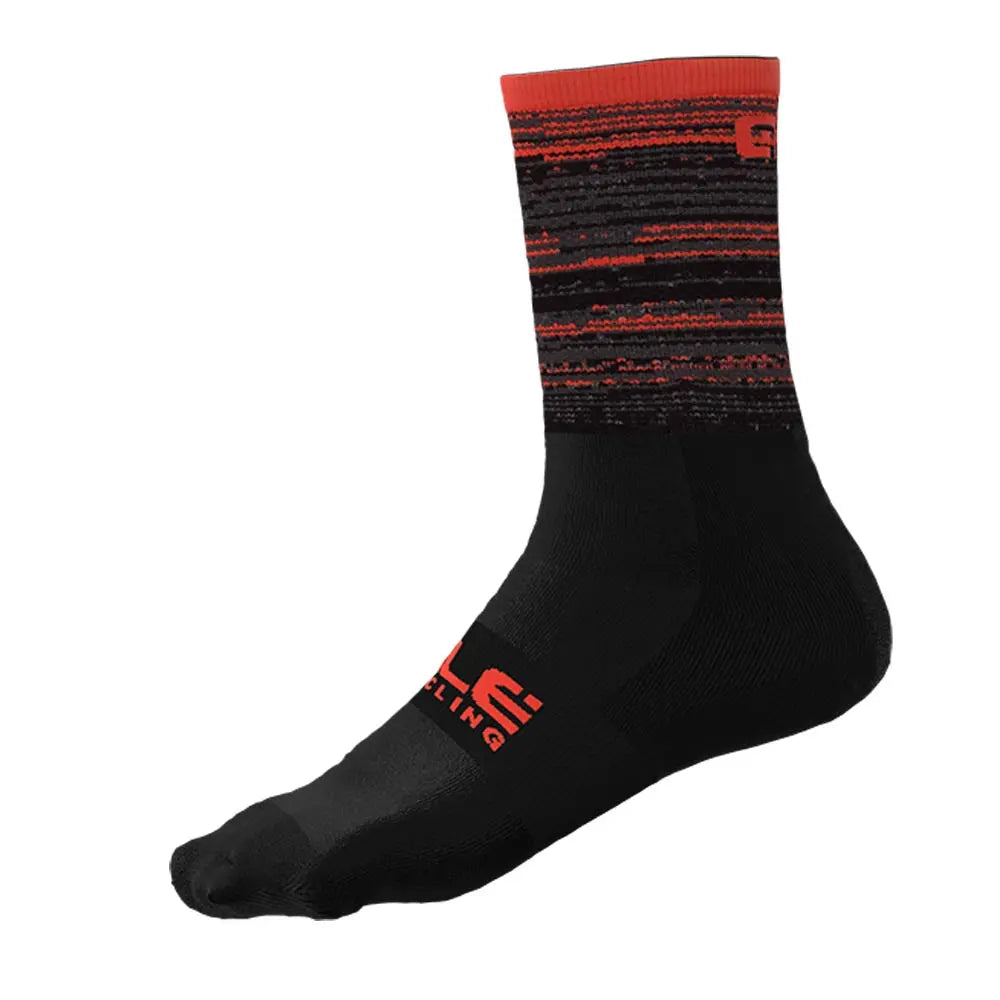 Ale Clothing Scanner Q-Skin 16 CM Socks Black / Orange - FREE UK Shipping, FREE 365 Day Returns | Moto Central