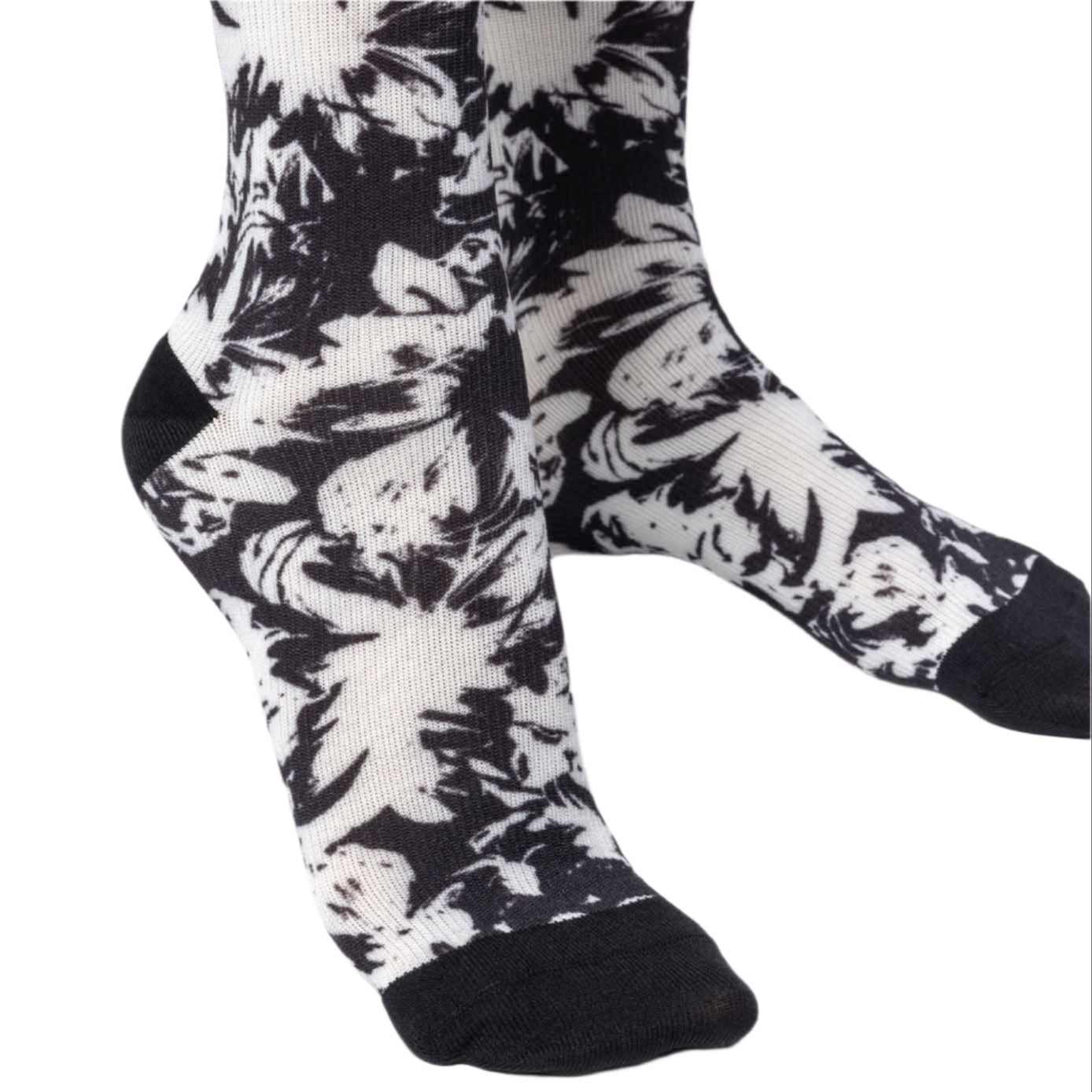 Ale Clothing Essenza 16 CM Socks Black / White - FREE UK Shipping, FREE 365 Day Returns | Moto Central