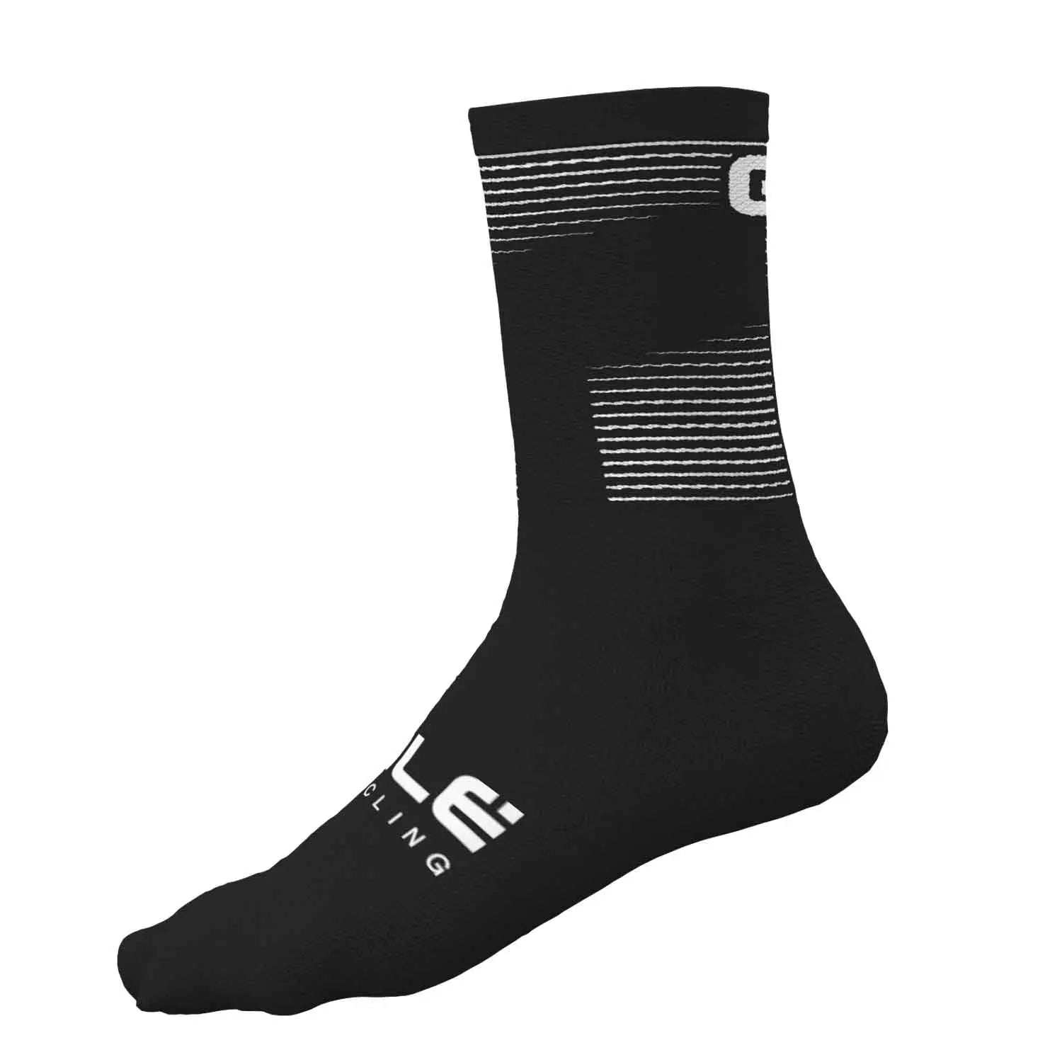 Ale Clothing Sprint Q-Skin 16 CM Socks Black - FREE UK Shipping, FREE 365 Day Returns | Moto Central