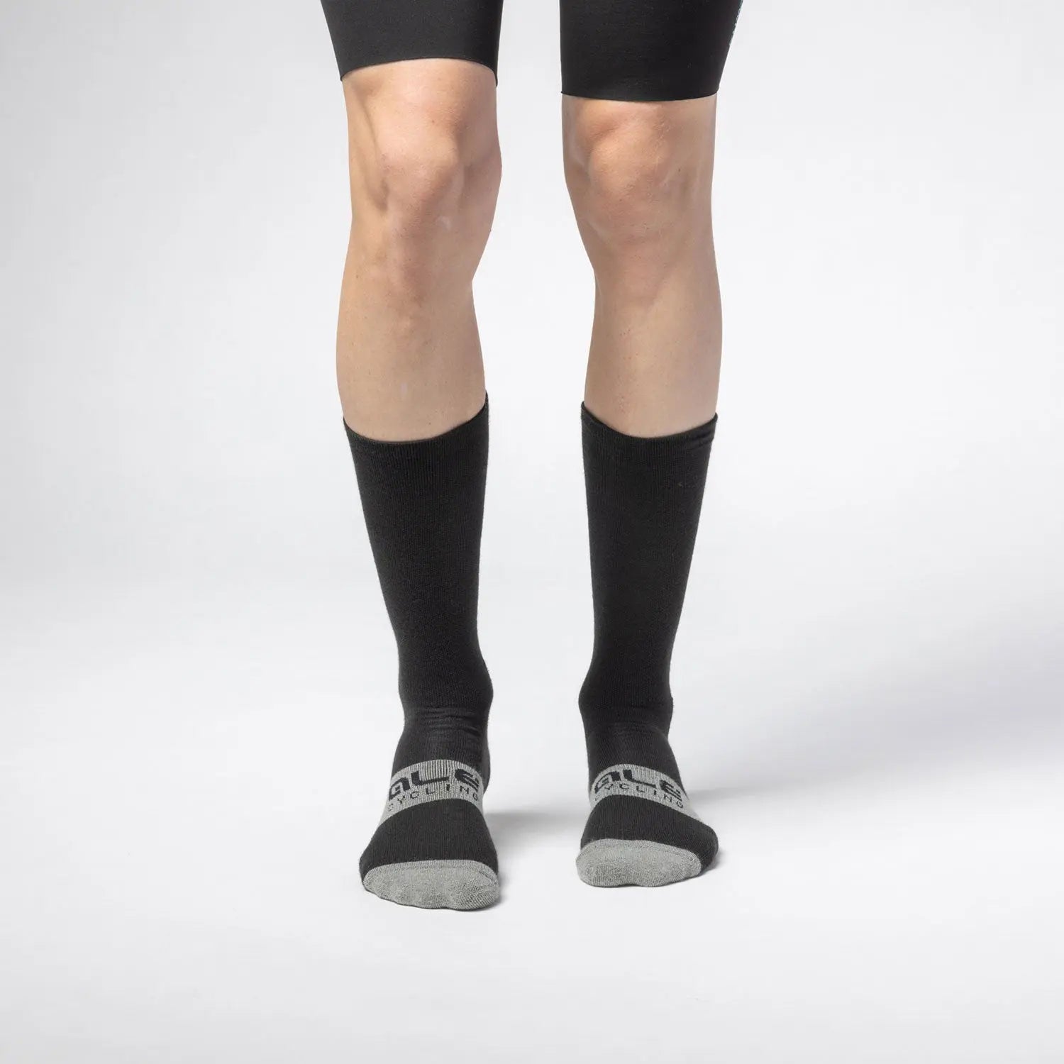 Ale Clothing Strada 3.0 22 CM Socks Black - FREE UK Shipping, FREE 365 Day Returns | Moto Central