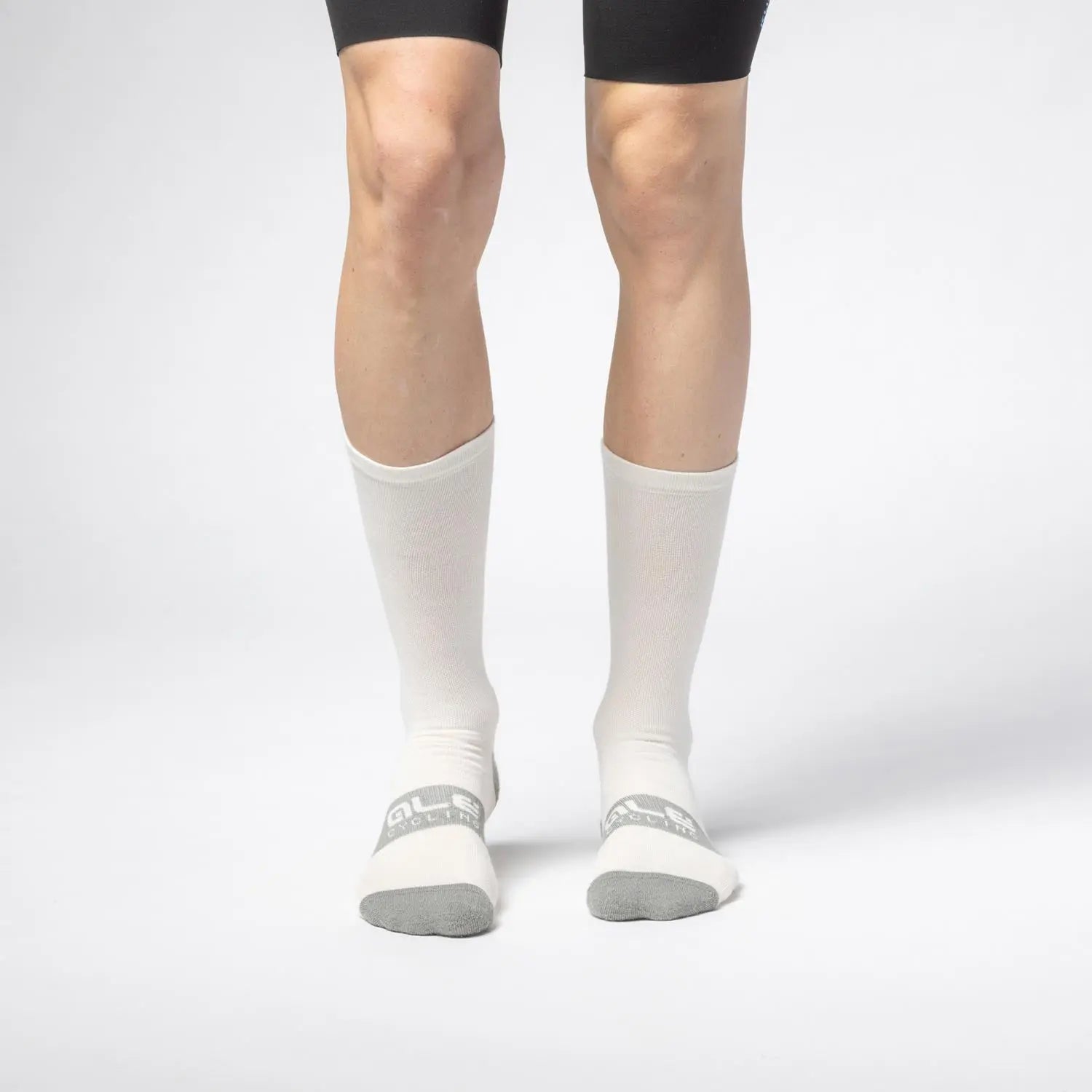 Ale Clothing Strada 3.0 22 CM Socks White - FREE UK Shipping, FREE 365 Day Returns | Moto Central