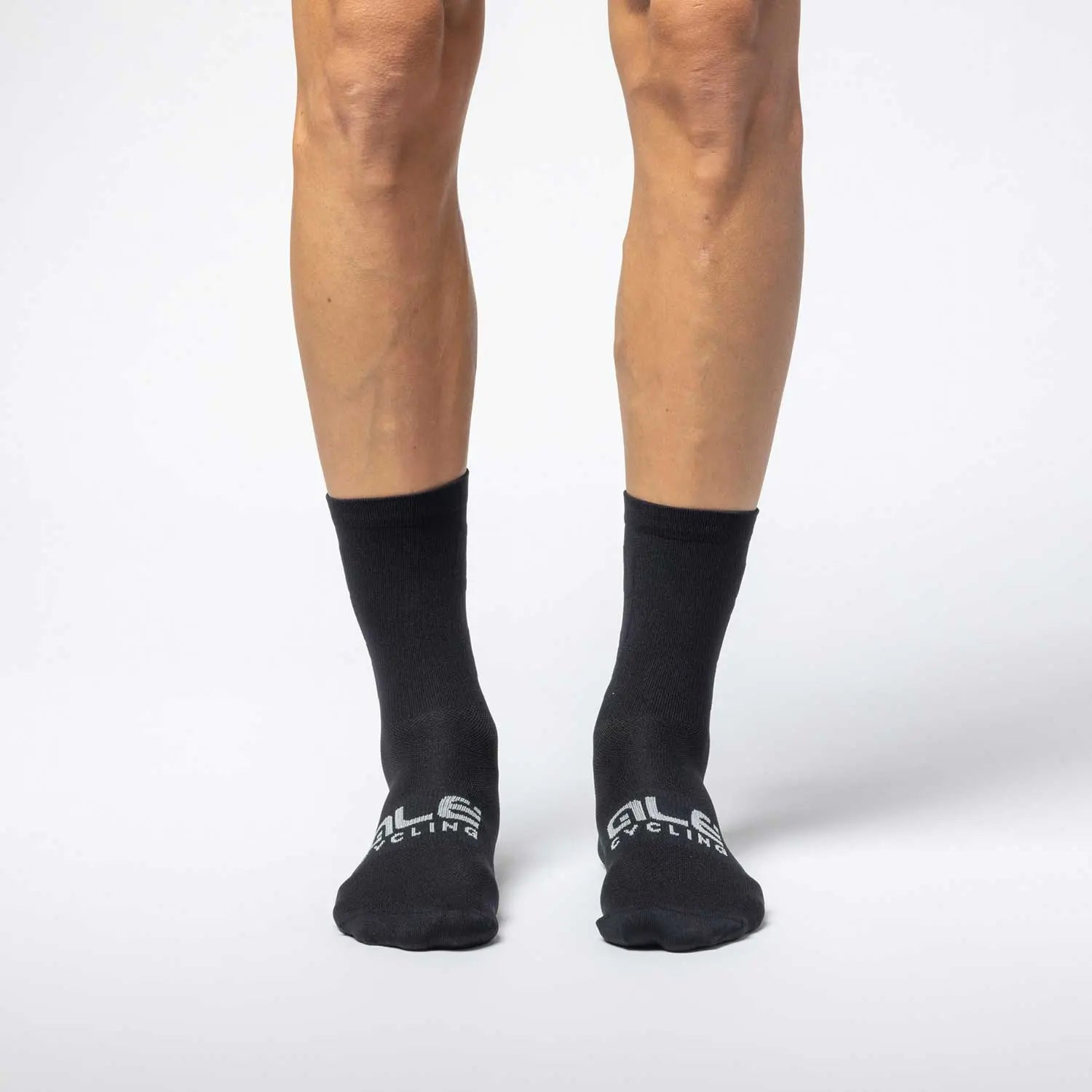 Ale Clothing Round T-Care Plus 18 CM Socks Black - FREE UK Shipping, FREE 365 Day Returns | Moto Central