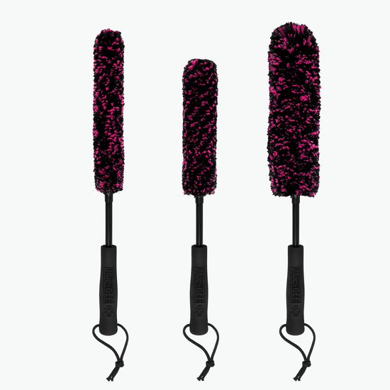 Muc-Off Microfibre Brush Set FREE UK Delivery, FREE 365 Day Returns | Moto Central
