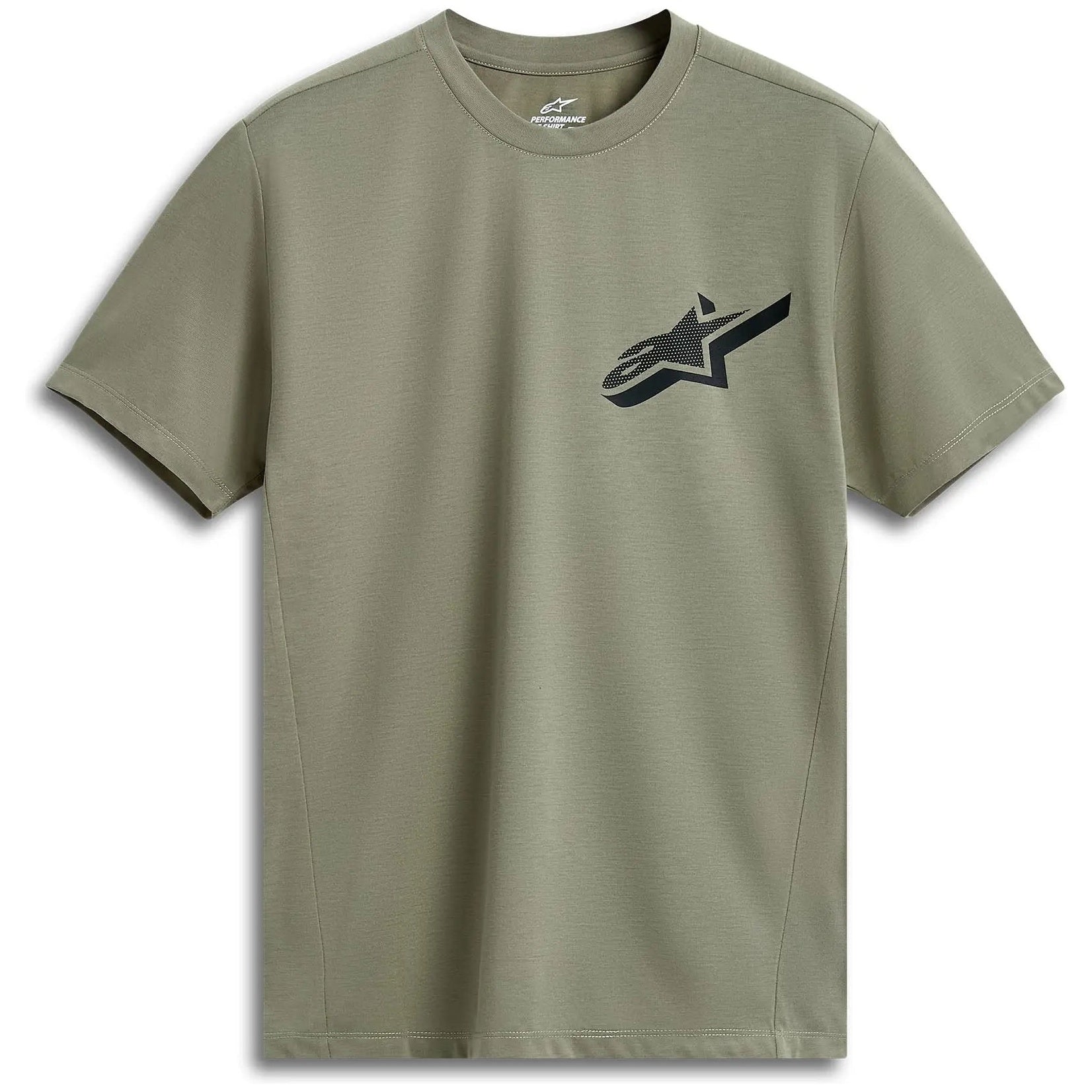 Alpinestars Attrition Performance Short Sleeves Tee Light Green, front view