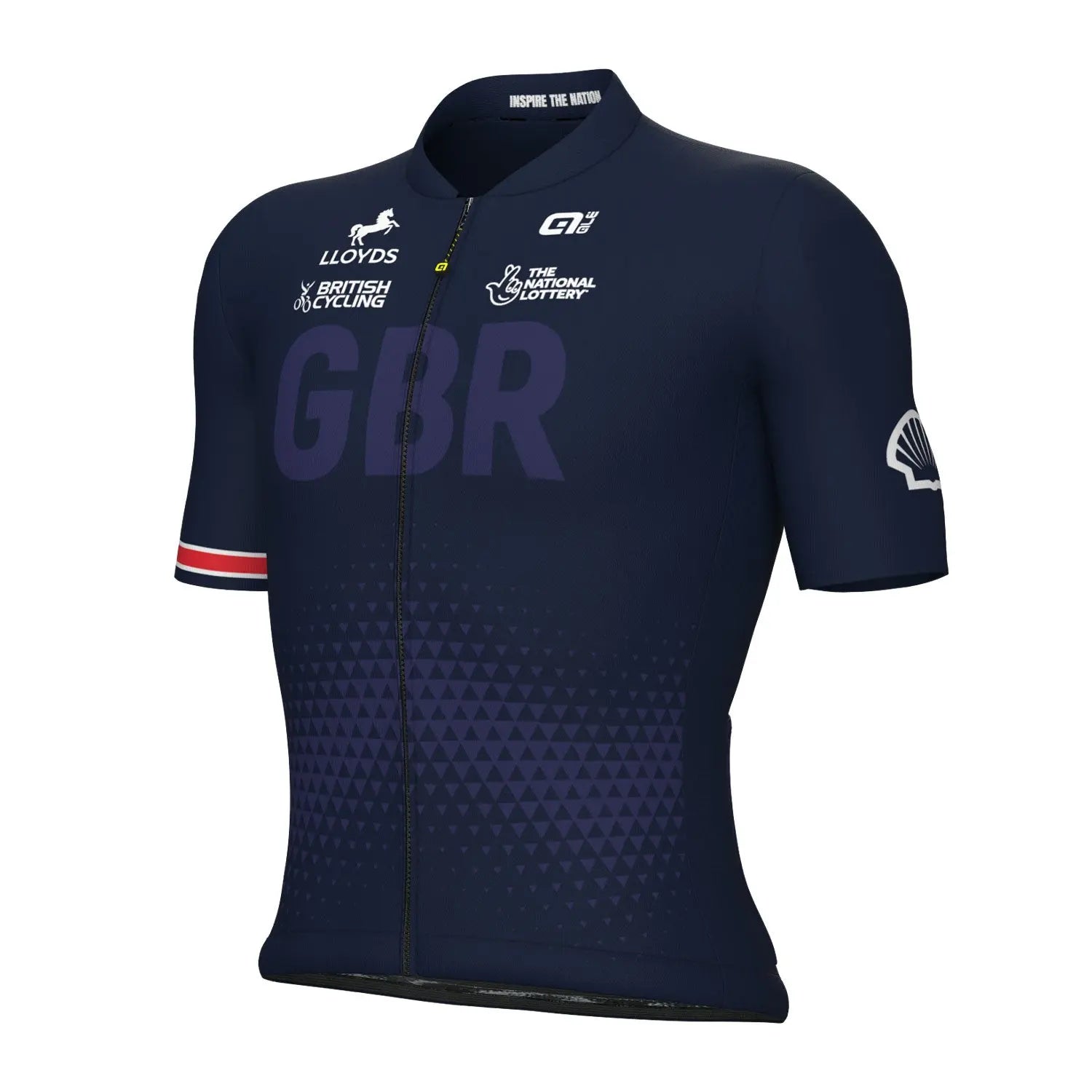 Ale Clothing British Cycling Official Training Prime Short Sleeves Jersey UK - FREE UK Shipping, FREE 365 Day Returns | Moto Central