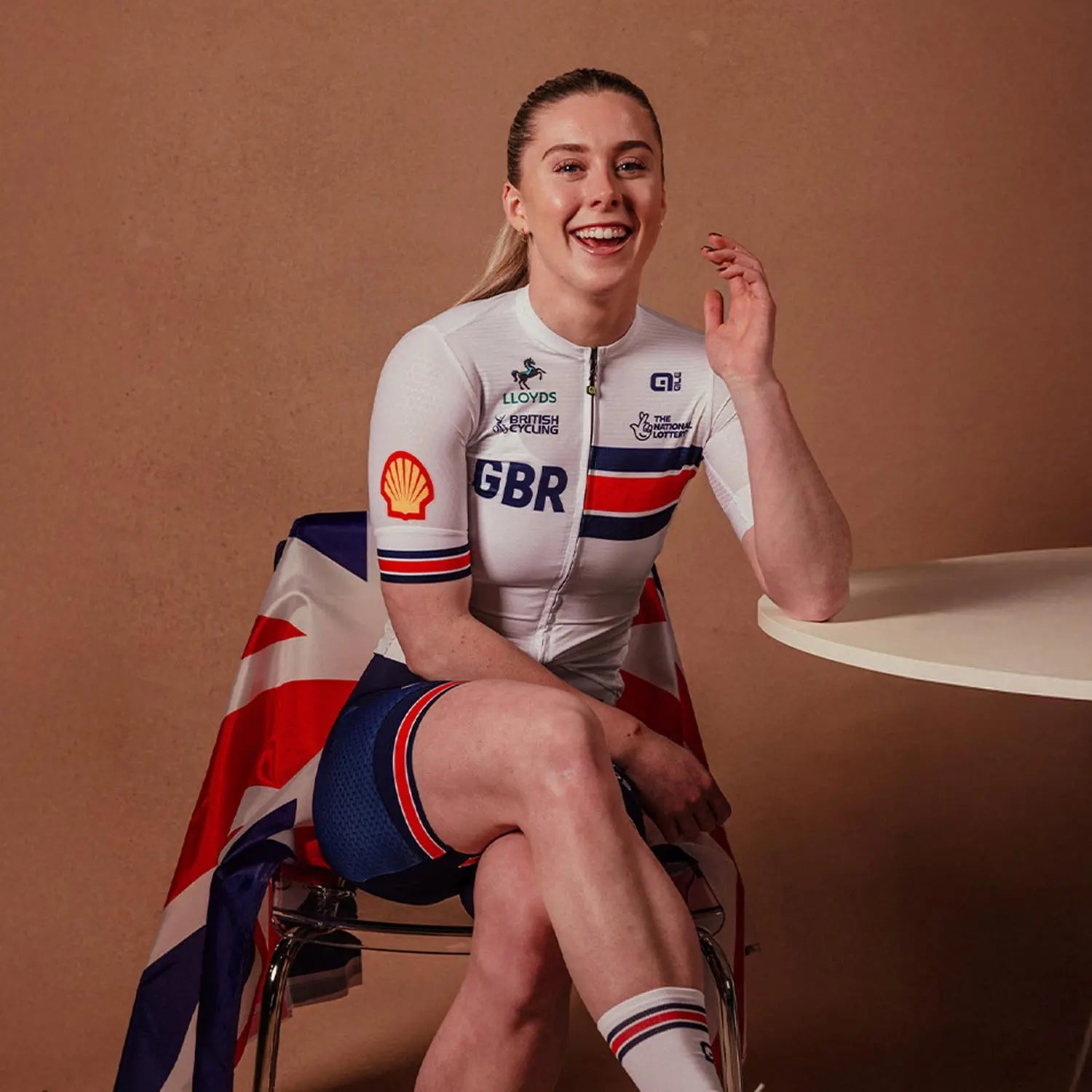 Ale Clothing British Cycling Official Ladies Prime Short Sleeves Jersey UK - FREE UK Shipping, FREE 365 Day Returns | Moto Central