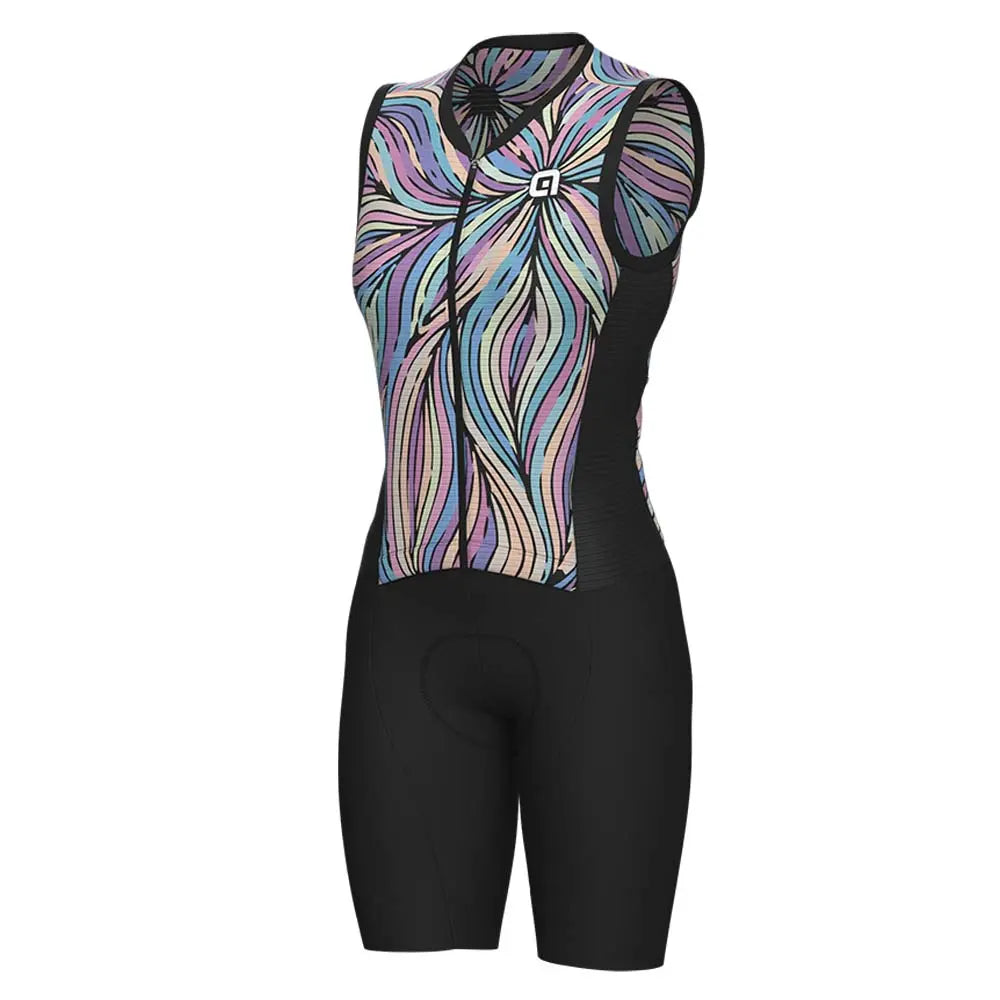 Ale Clothing Art Pragma Sleeveless Ladies Skinsuit Multicolour - FREE UK Shipping, FREE 365 Day Returns | Moto Central