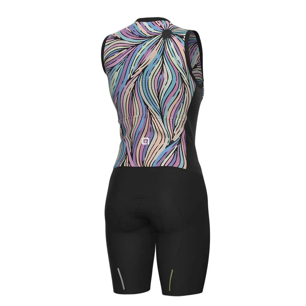 Ale Clothing Art Pragma Sleeveless Ladies Skinsuit Multicolour - FREE UK Shipping, FREE 365 Day Returns | Moto Central