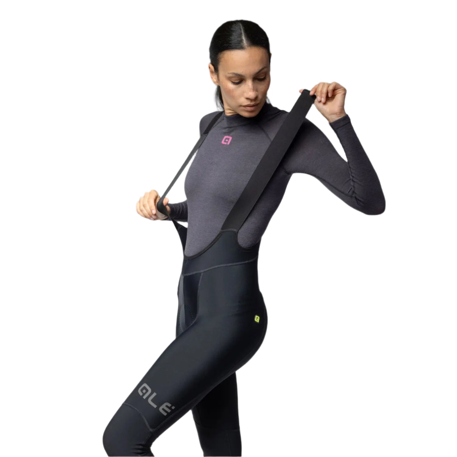 Ale Clothing Blizzard R-EV1 Ladies Bib Tights Black - FREE UK Shipping, FREE 365 Day Returns | Moto Central