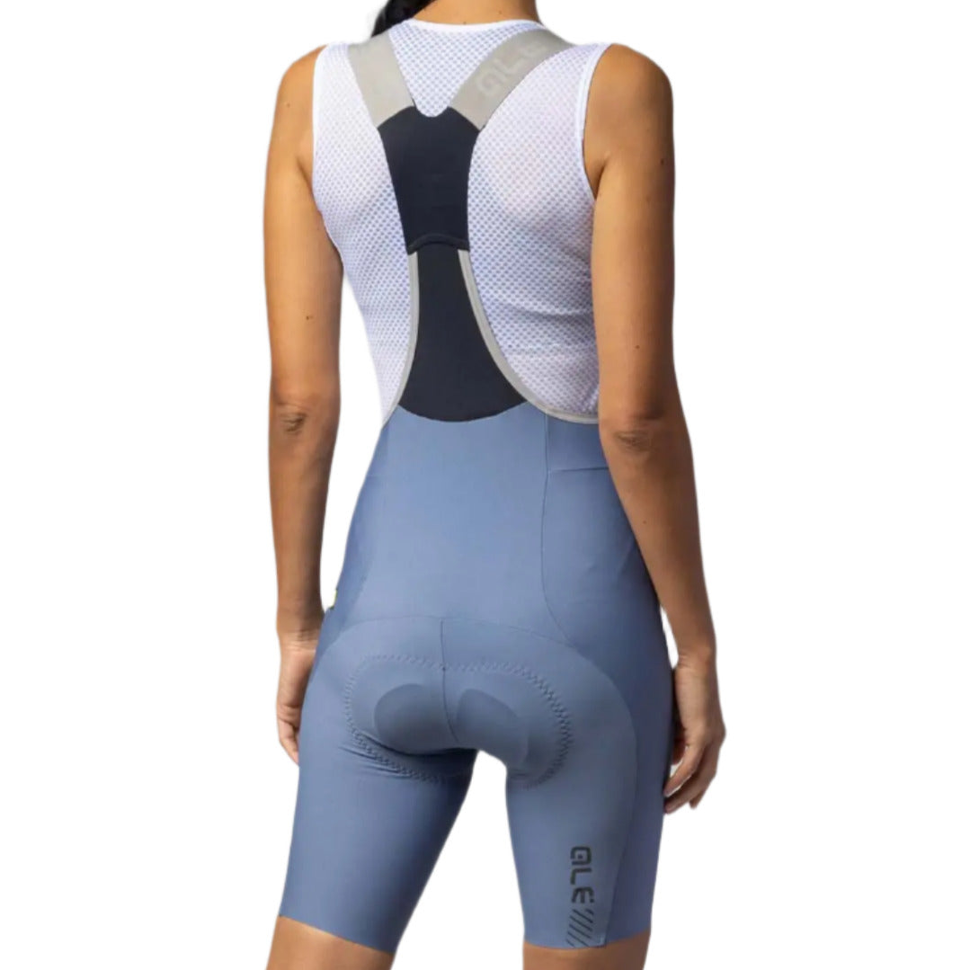 Ale Clothing Master 2.0 PR-E Ladies Bib Shorts Light / Blue - FREE UK Shipping, FREE 365 Day Returns | Moto Central